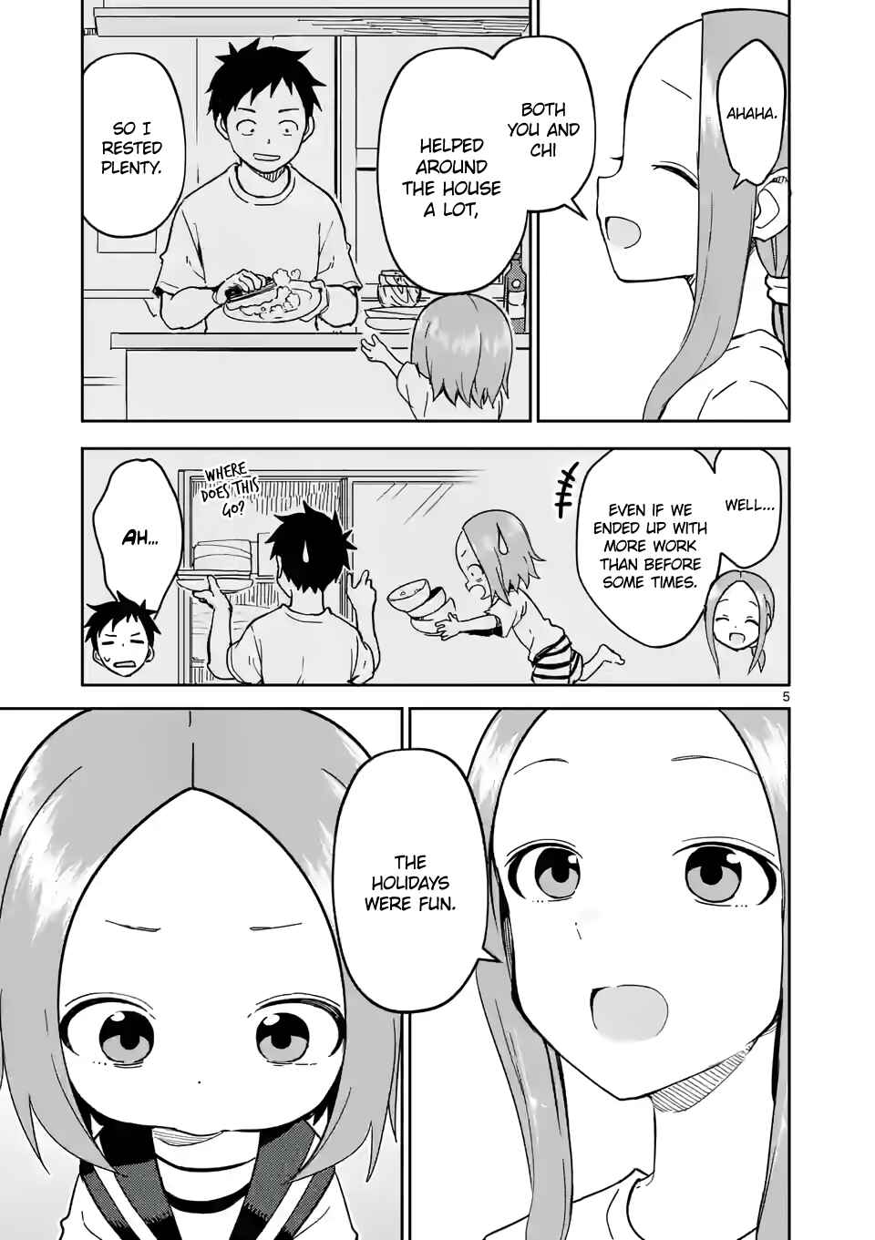 Karakai Jouzu no (Moto) Takagi-san Chapter 229 - Page 5
