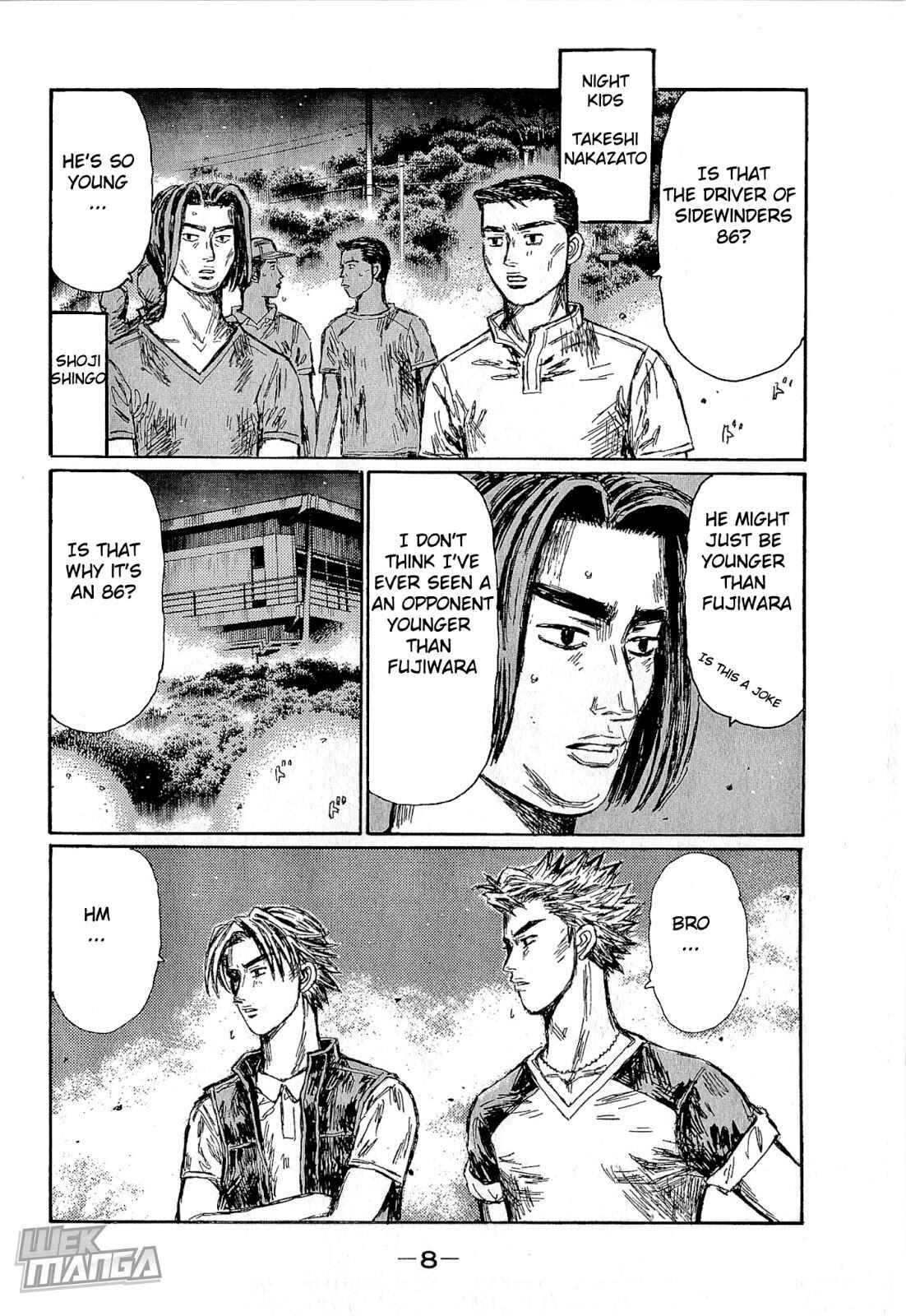 Initial D Chapter 669 - Page 10