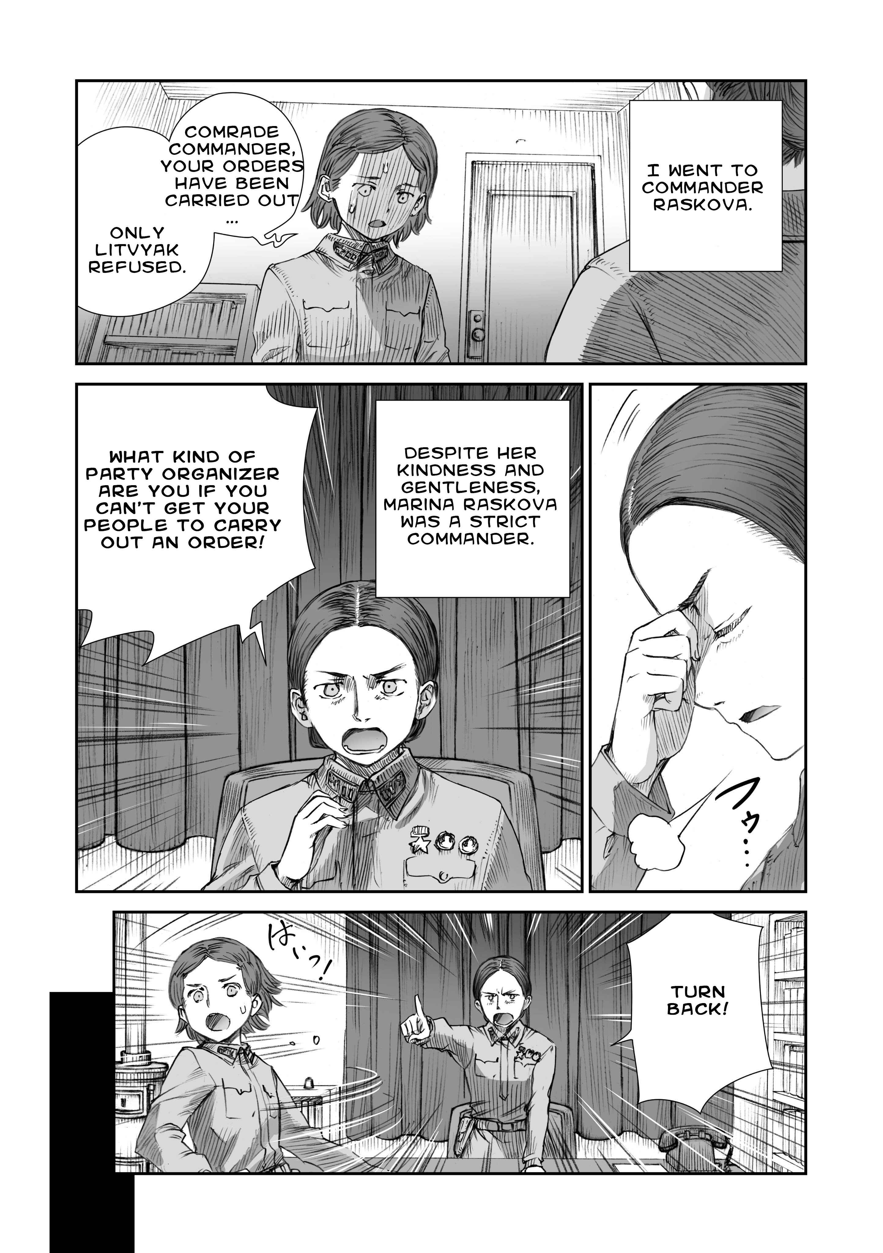 Sensou wa Onna no Kao wo Shiteinai Chapter 6 - Page 14