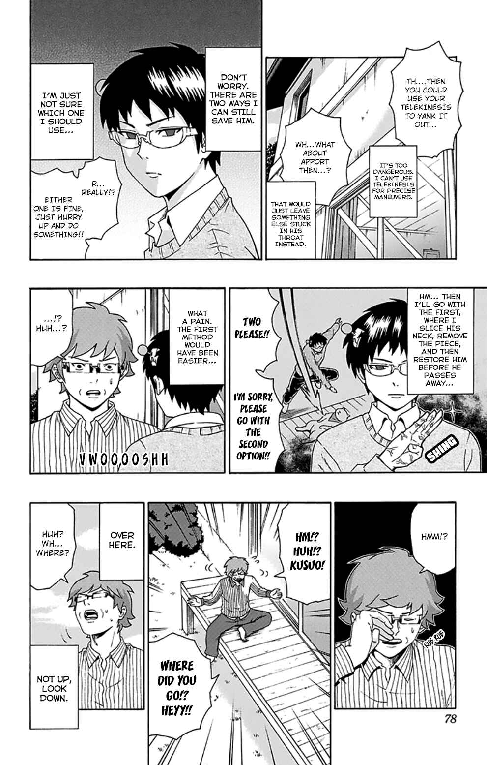 The Disastrous Life of Saiki K. Chapter 89 - Page 9