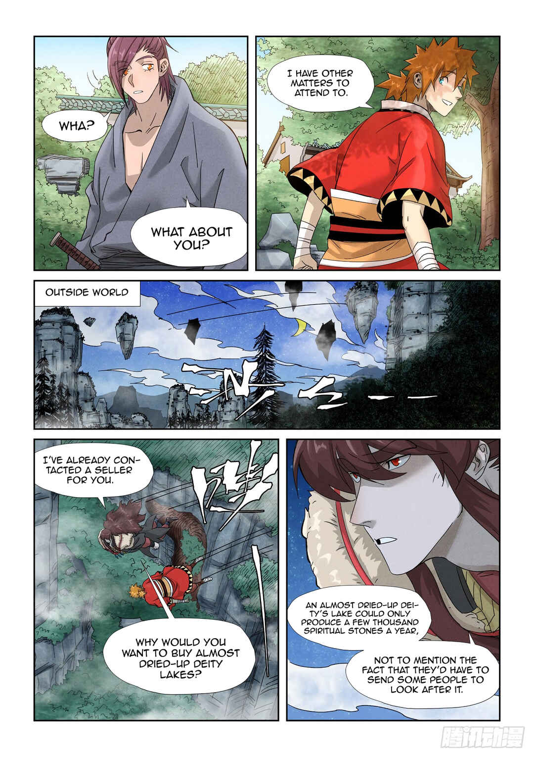 Yāo Shén Jì Chapter 353.5 - Page 8