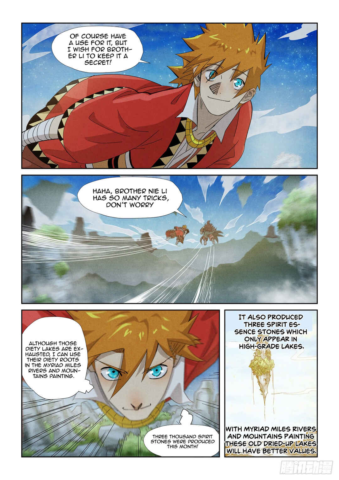 Yāo Shén Jì Chapter 353.5 - Page 9