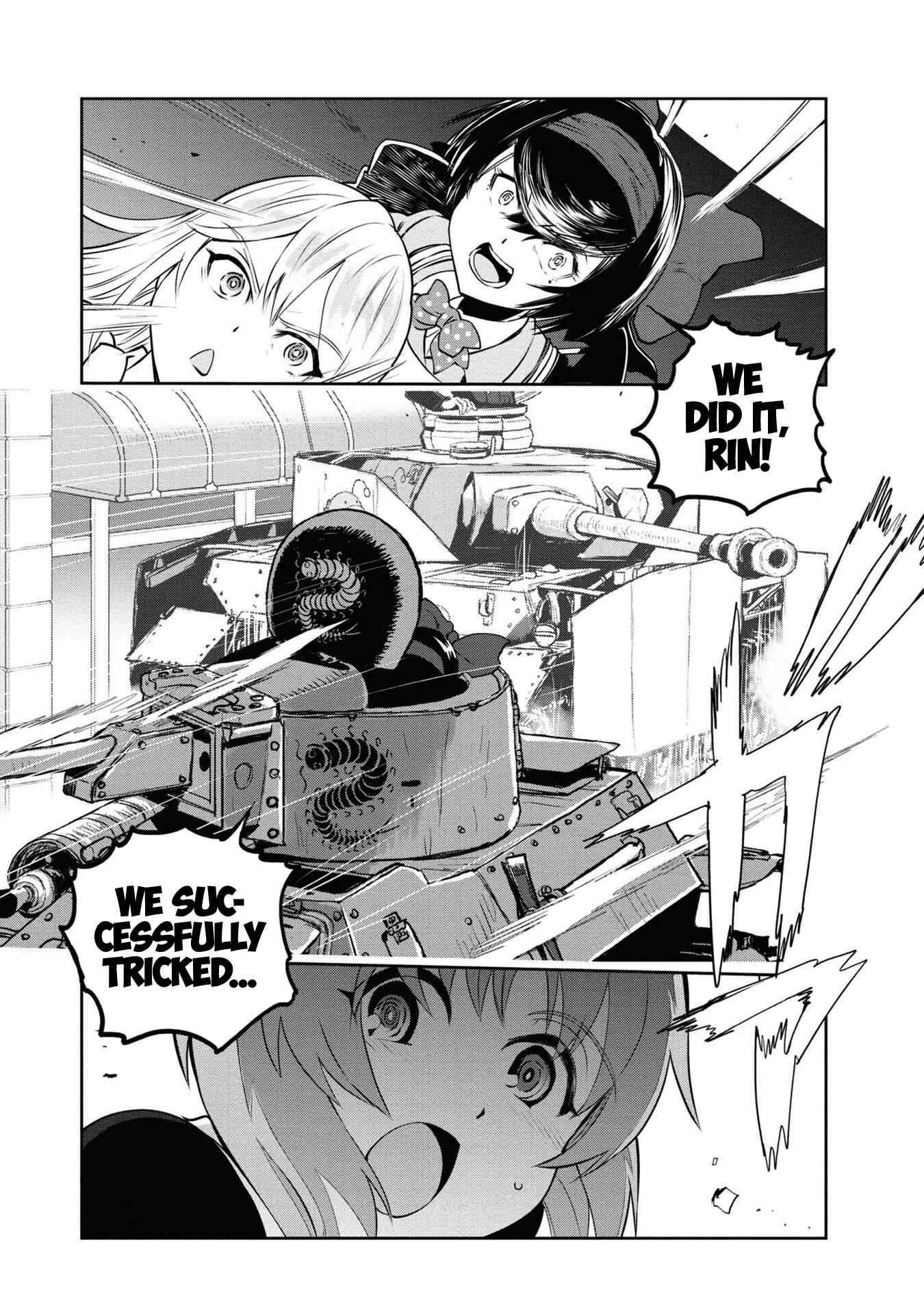 Girls und Panzer: Ribbon no Musha Chapter 64 - Page 1