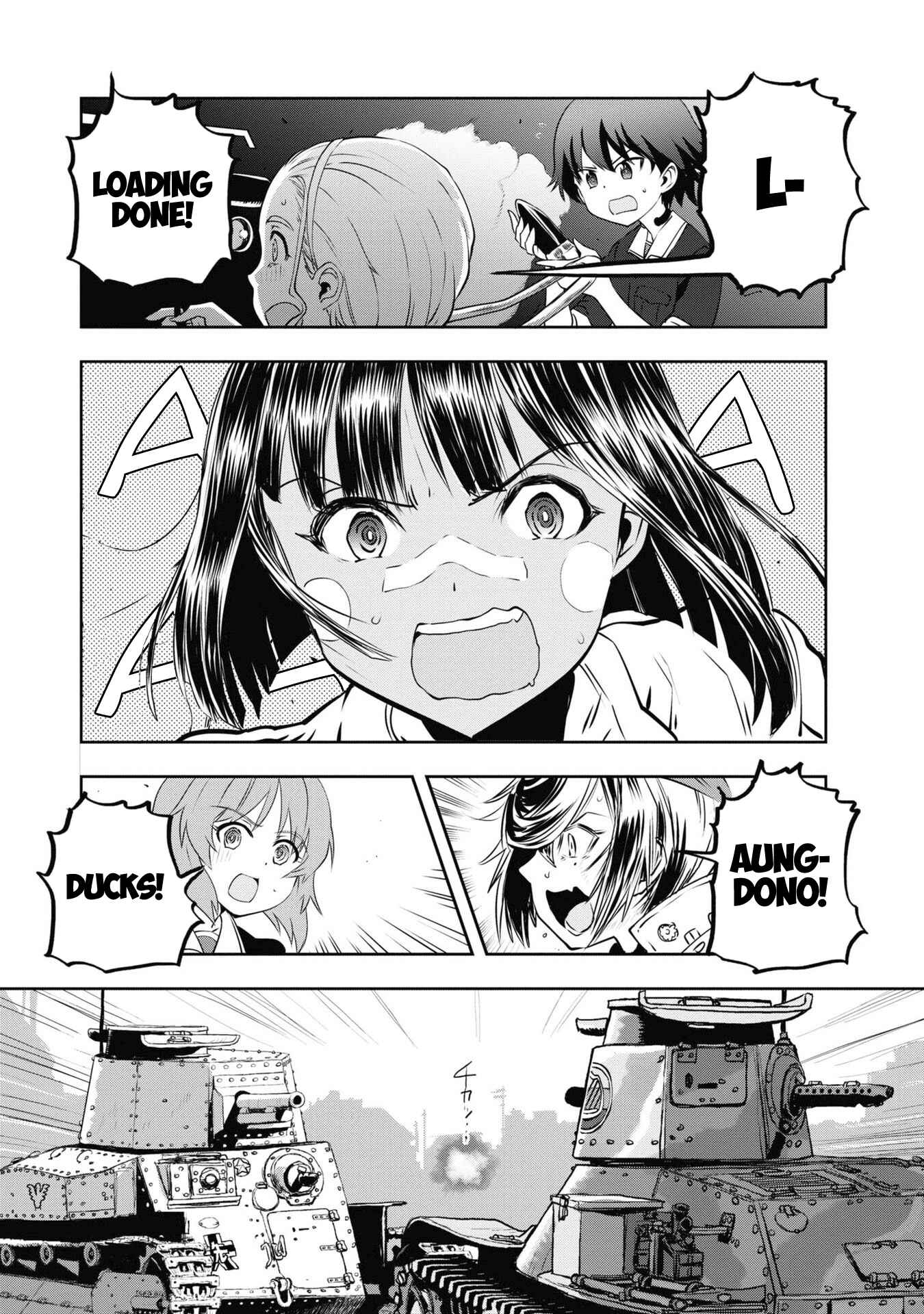 Girls und Panzer: Ribbon no Musha Chapter 64 - Page 8