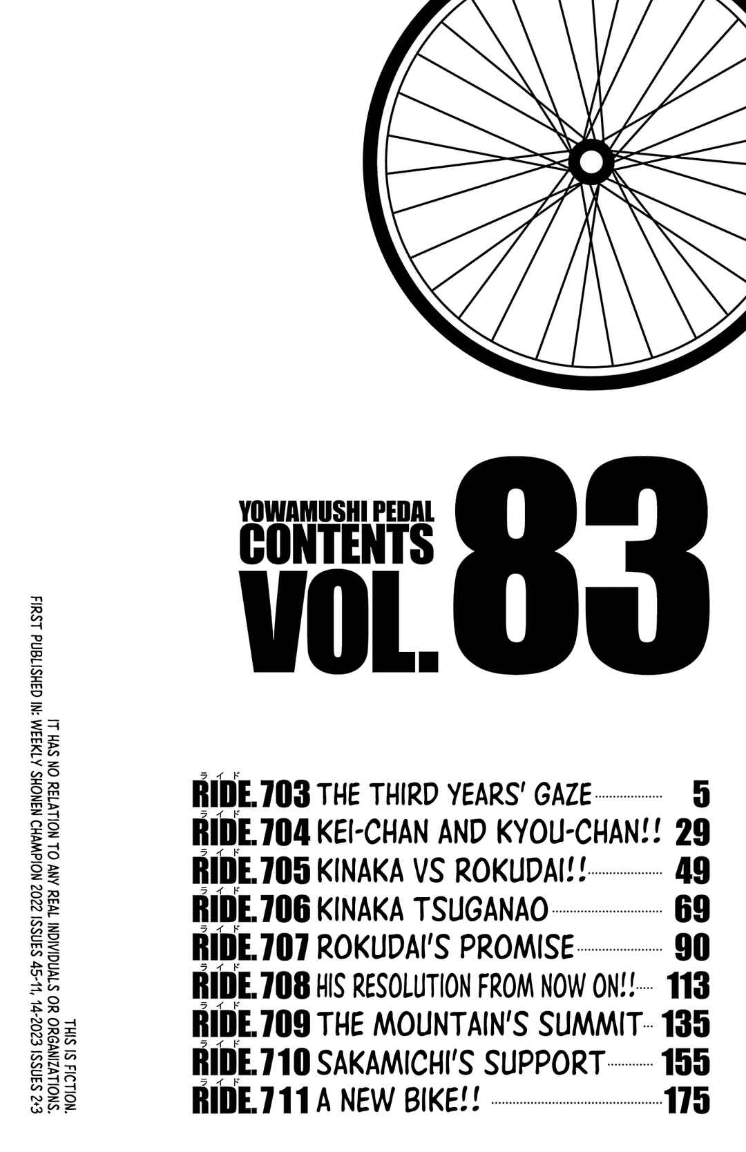 Yowamushi Pedal Chapter 703 - Page 6
