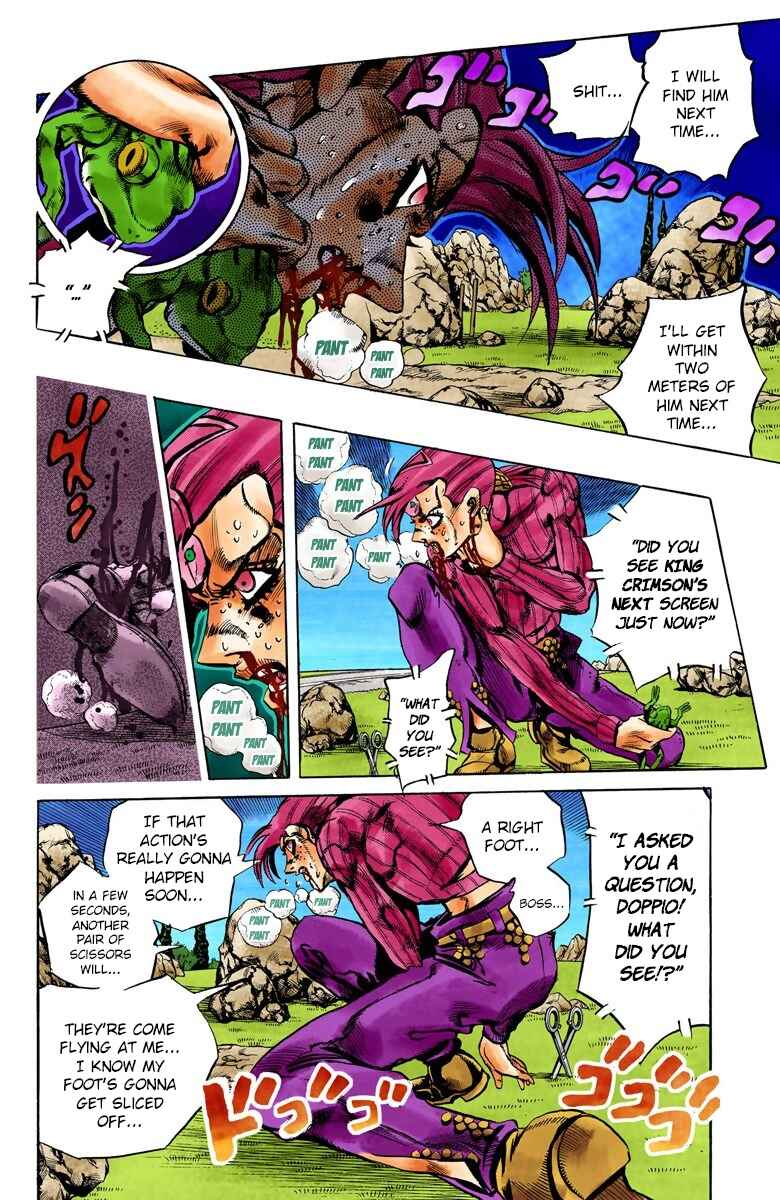 JoJo no Kimyou na Bouken: Part 5 - Ougon no Kaze Color-ban Chapter 106 - Page 13