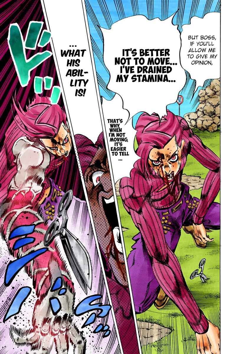 JoJo no Kimyou na Bouken: Part 5 - Ougon no Kaze Color-ban Chapter 106 - Page 16
