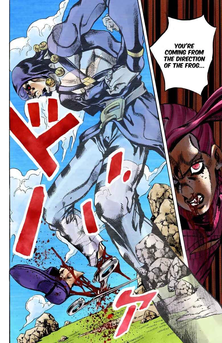JoJo no Kimyou na Bouken: Part 5 - Ougon no Kaze Color-ban Chapter 106 - Page 19