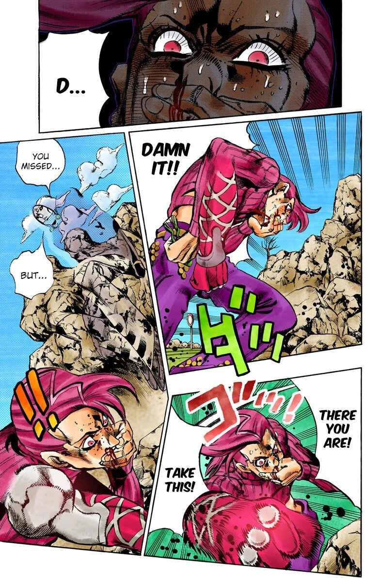 JoJo no Kimyou na Bouken: Part 5 - Ougon no Kaze Color-ban Chapter 106 - Page 6