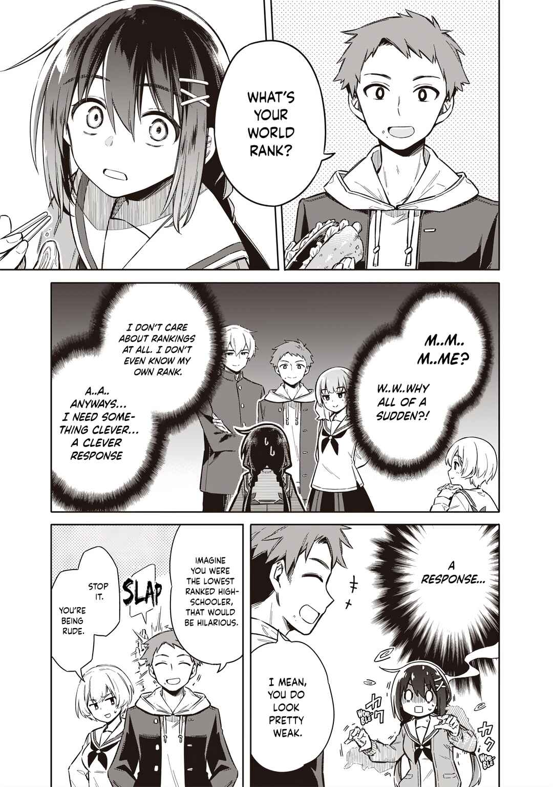 Toukyou KINOKO ~Sekai Ranking 1-i no Komyu-ryoku Saijaku JK~ Chapter 1 - Page 5