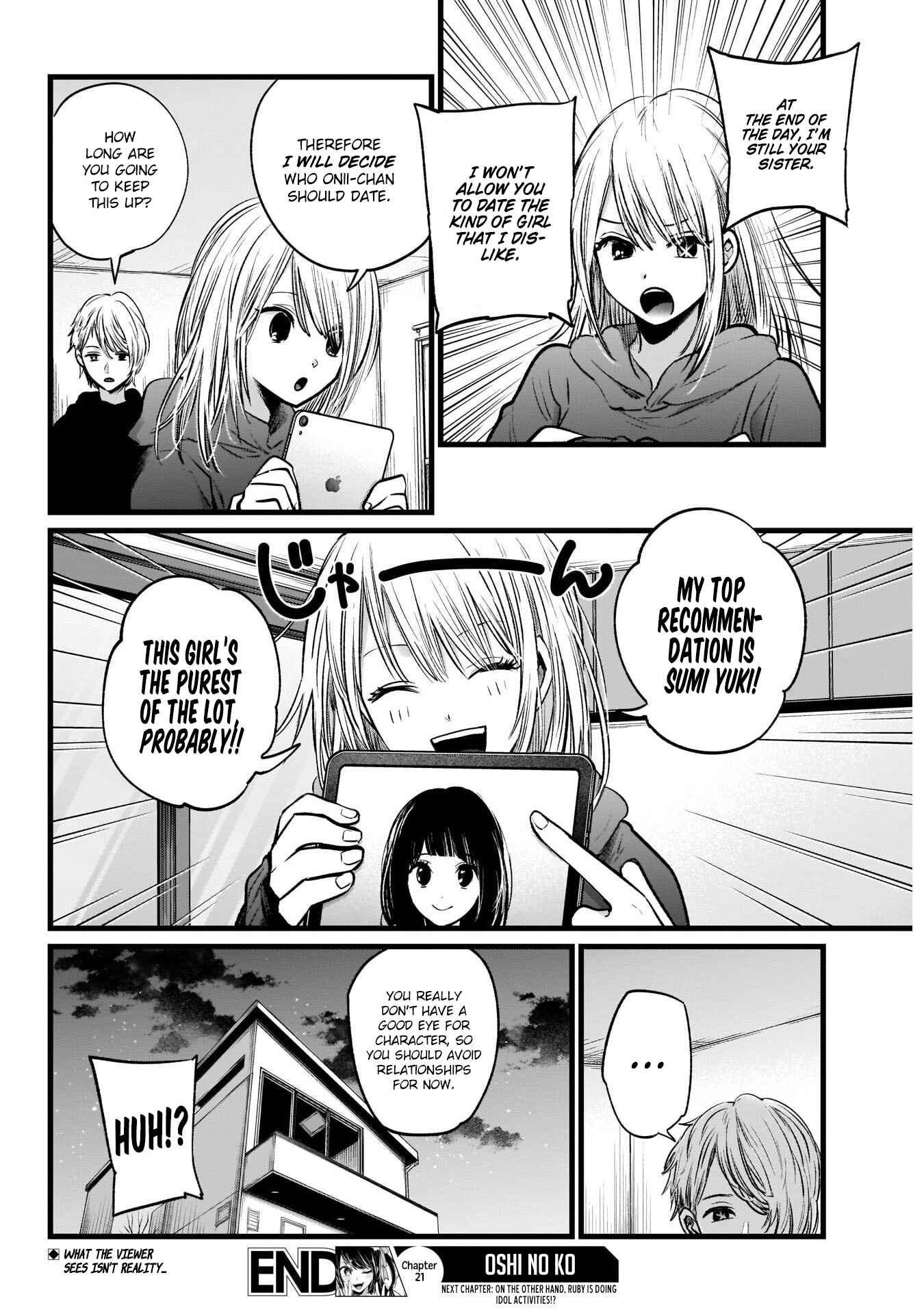 【Oshi no Ko】 Chapter 21 - Page 21