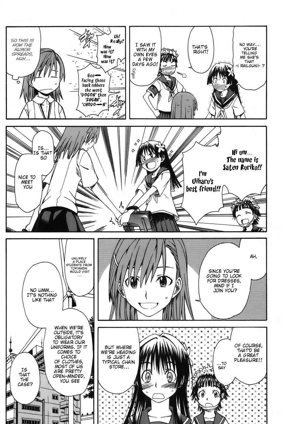 Toaru Majutsu no Index Gaiden: Toaru Kagaku no Railgun Chapter 4 - Page 17