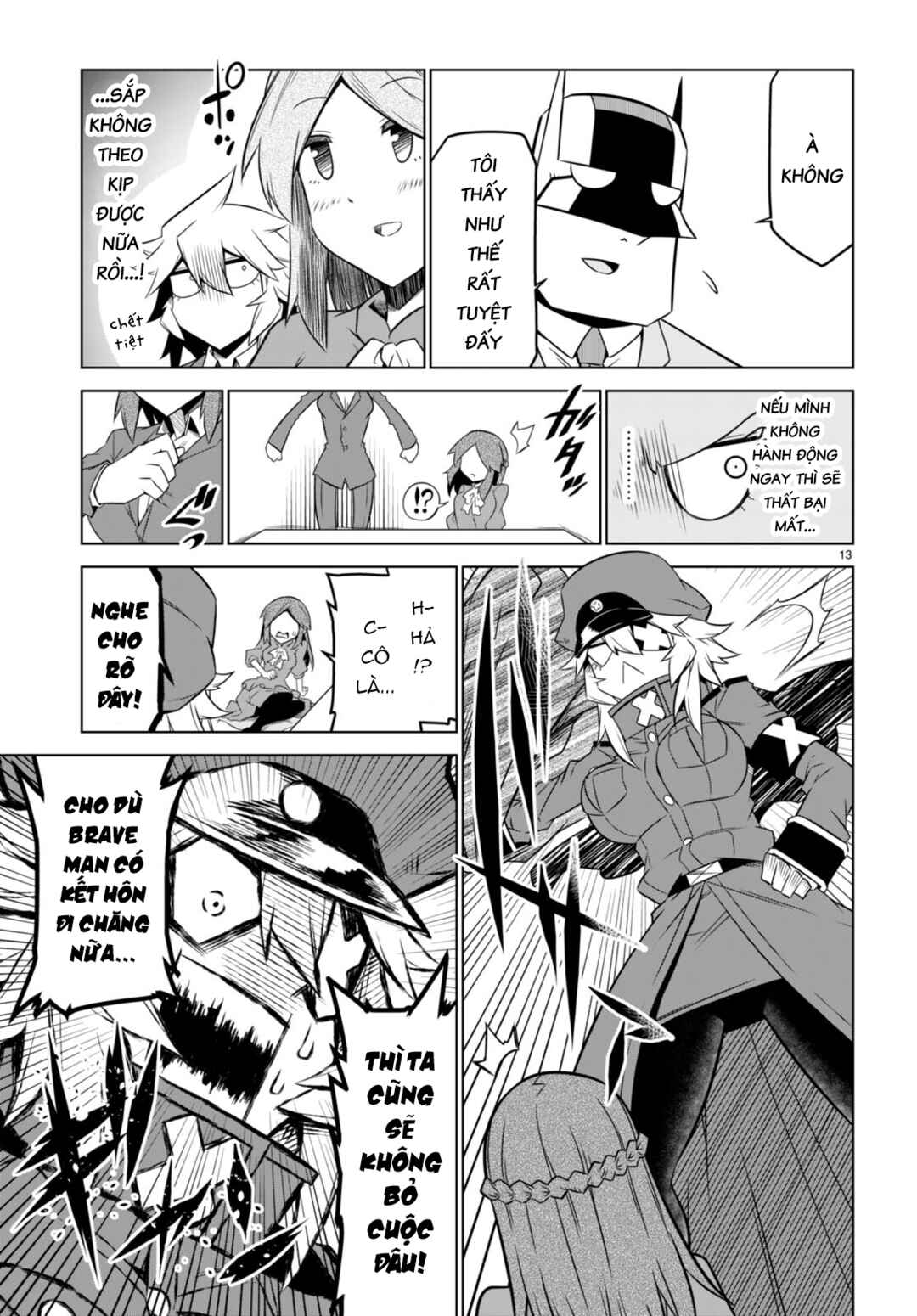Zannen Onna Kanbu Black General-san Chapter 153 - Page 15