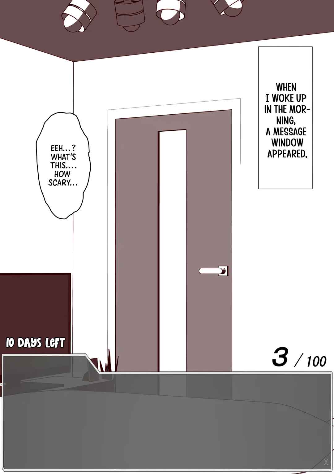Aru Hi Totsuzen Message Window ga Hyoujisaretan desu kedo!? Chapter 1 - Page 1
