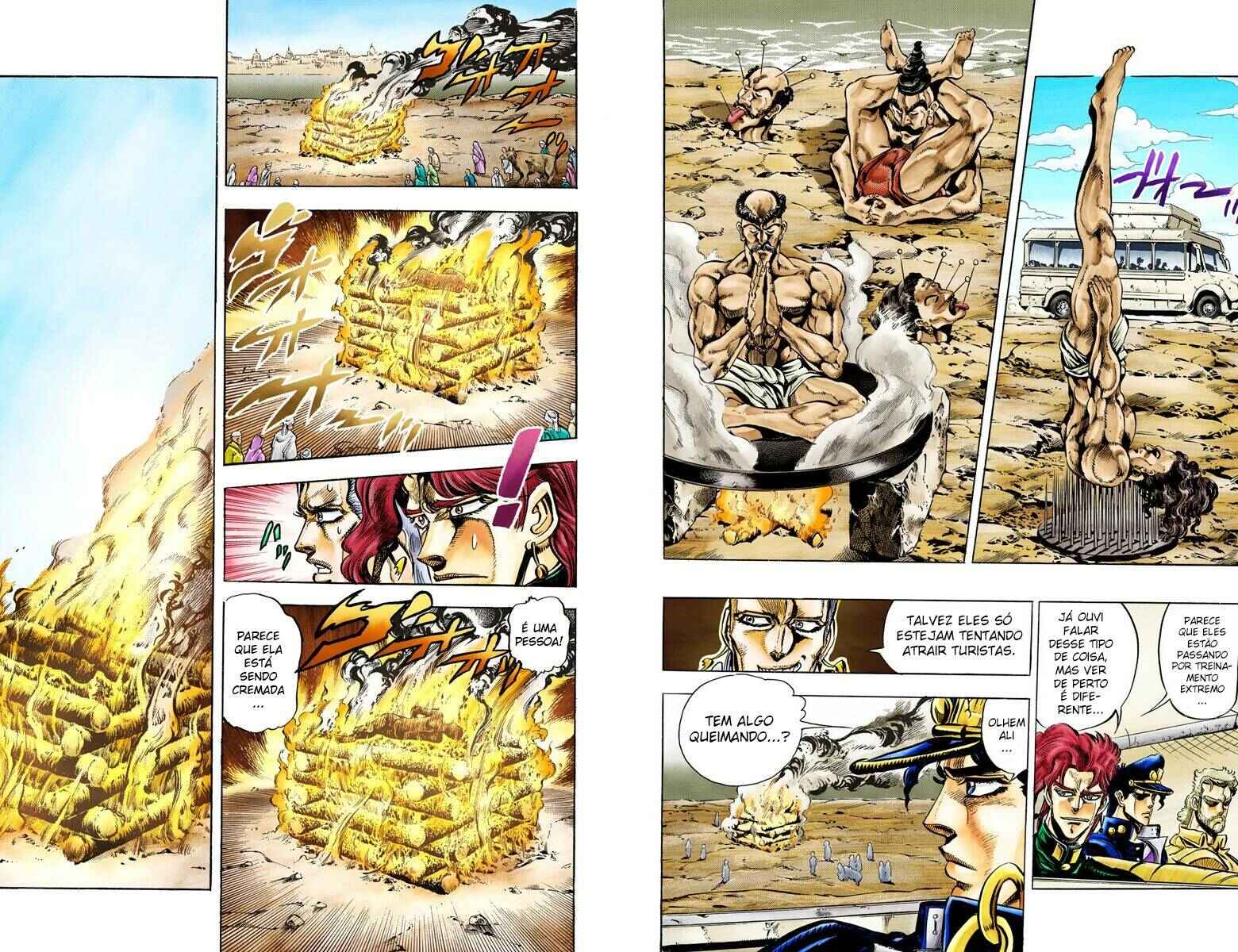 JoJo no Kimyou na Bouken: Part 3 - Stardust Crusaders Color-ban Chapter 34 - Page 5
