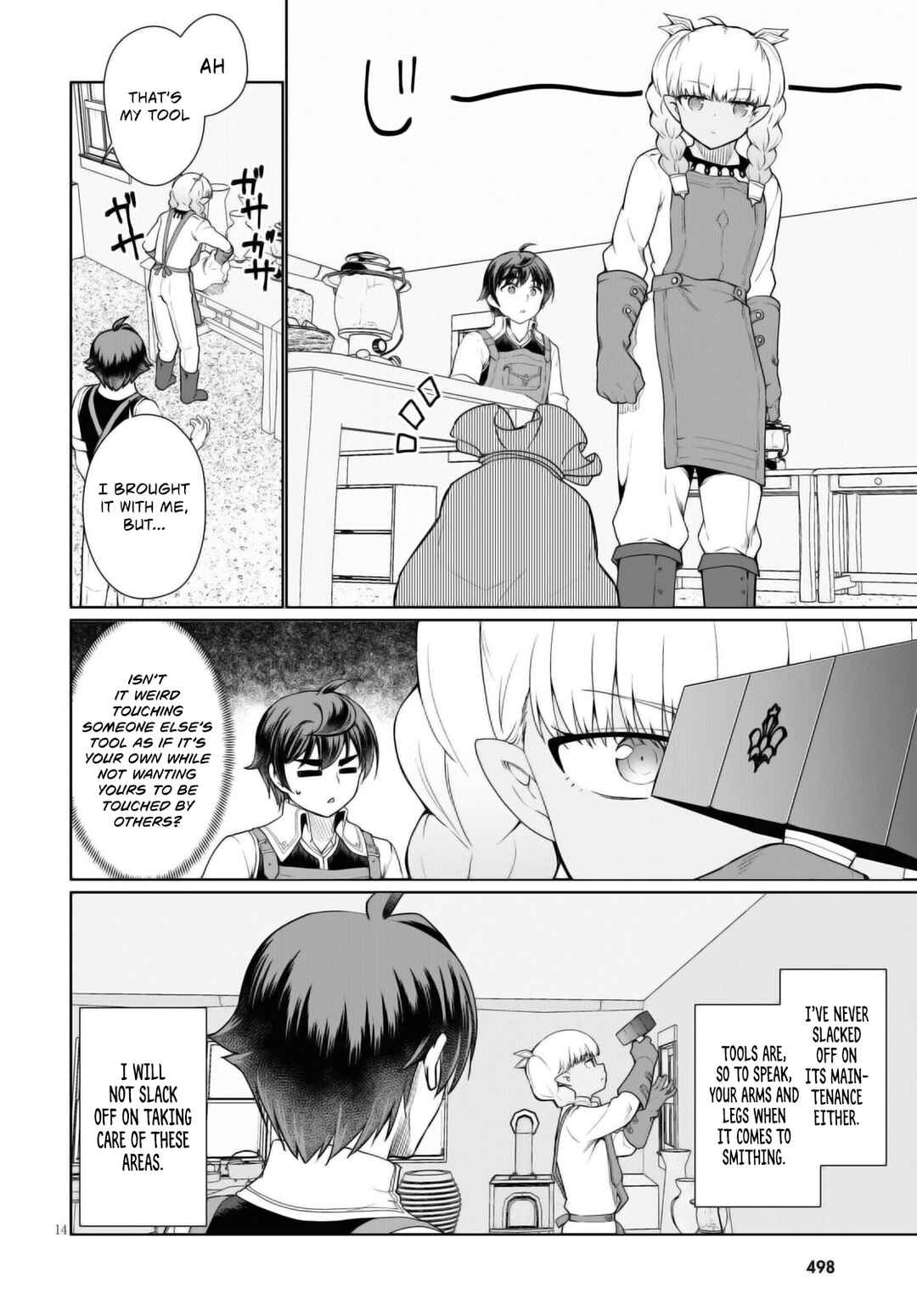 Botsuraku Yotei Nanode, Kajishokunin o Mezasu Chapter 43 - Page 15