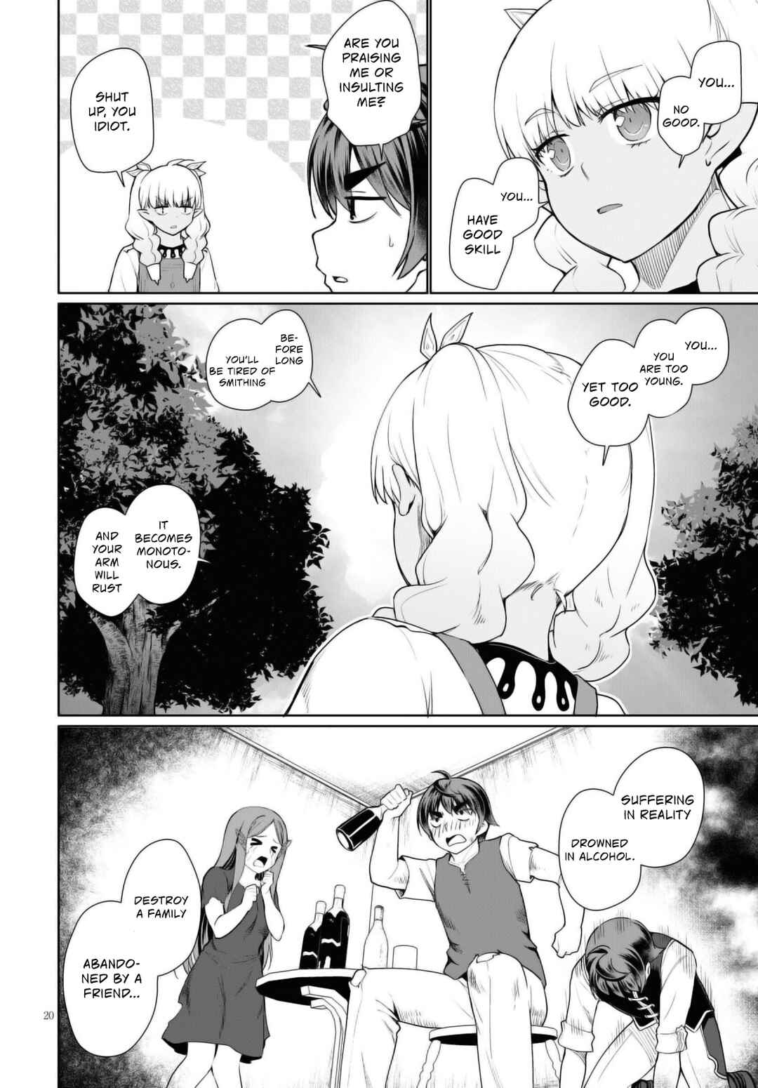 Botsuraku Yotei Nanode, Kajishokunin o Mezasu Chapter 43 - Page 21