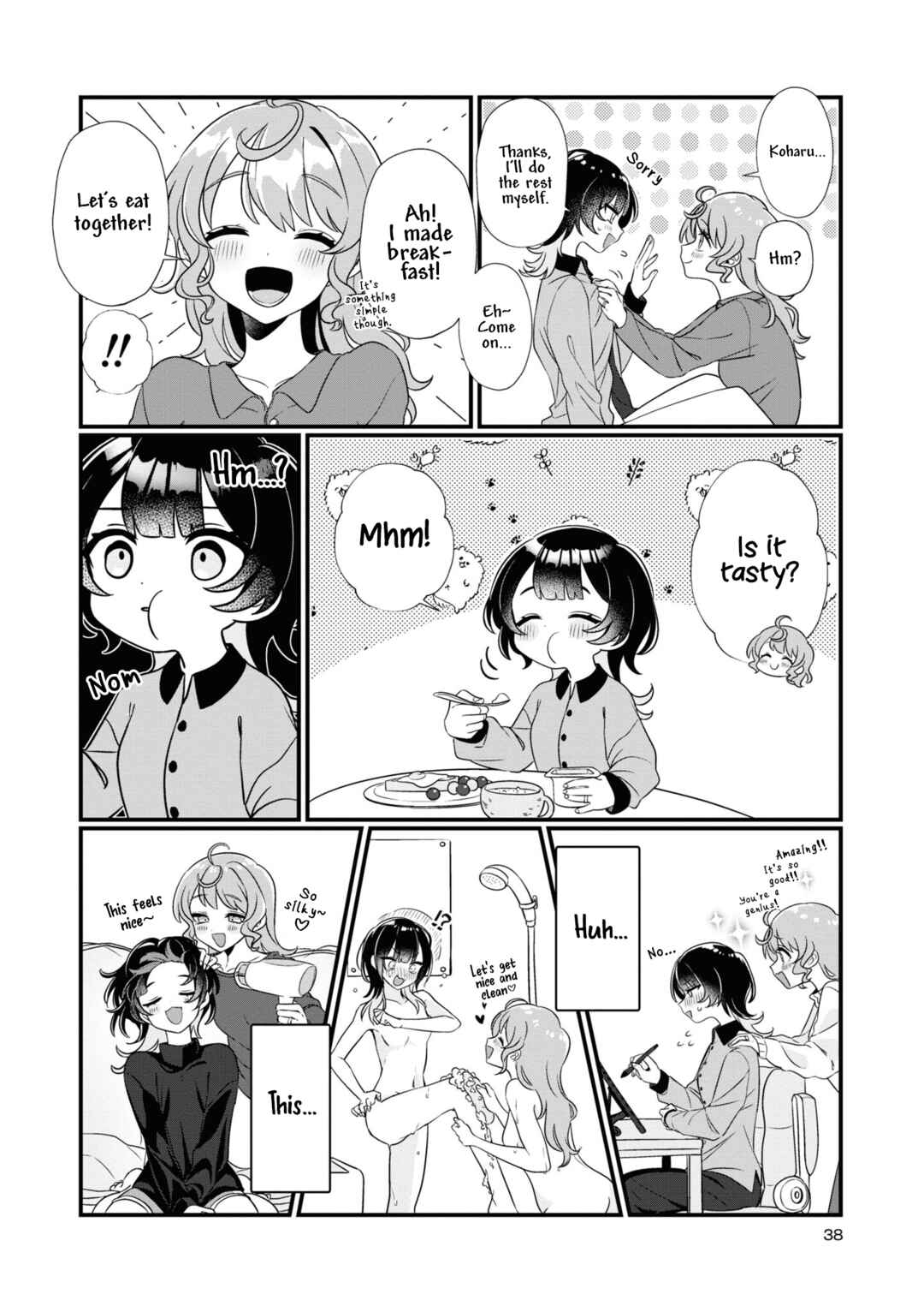 Koharu to Minato: Watashi no Partner wa Onnanoko Chapter 4 - Page 2