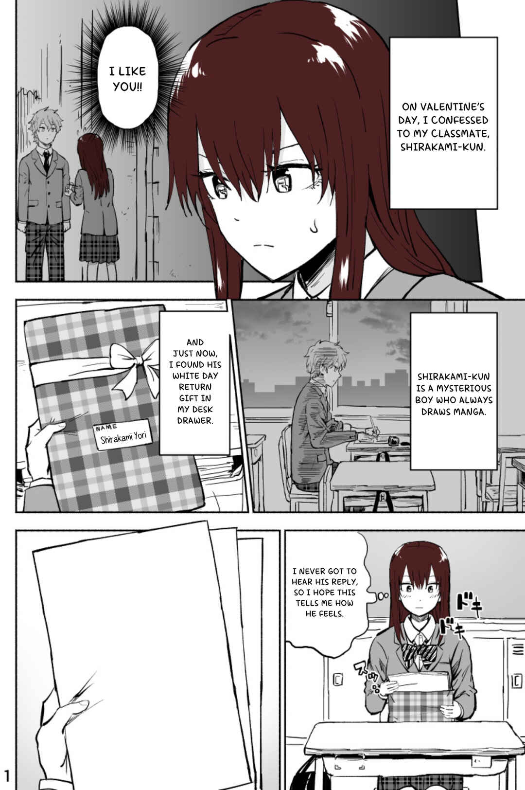 White Day no Okaeshi ga Nazo Datta Chapter ? - Page 1