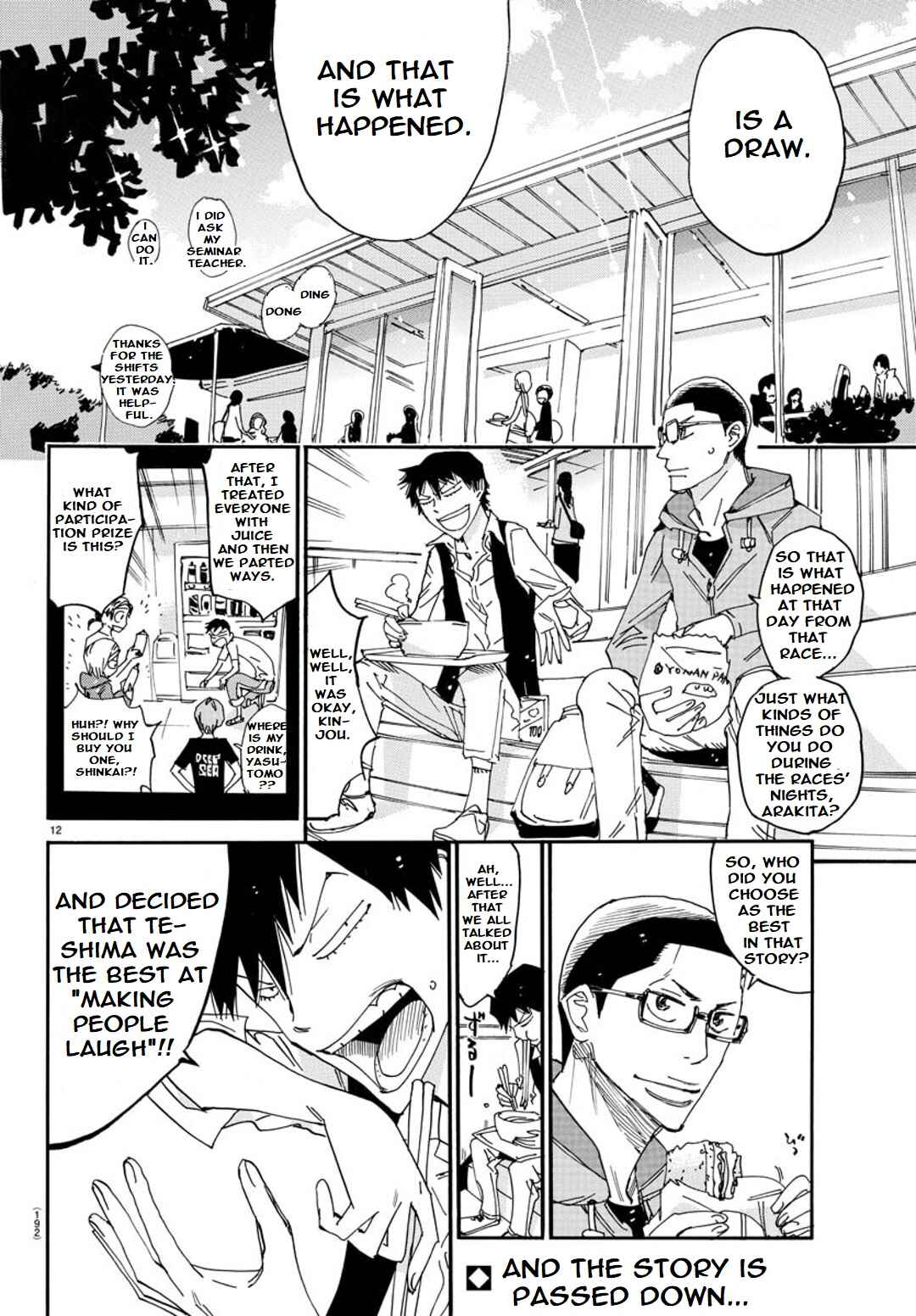 Yowamushi Pedal - Spare Bike Chapter 111 - Page 12