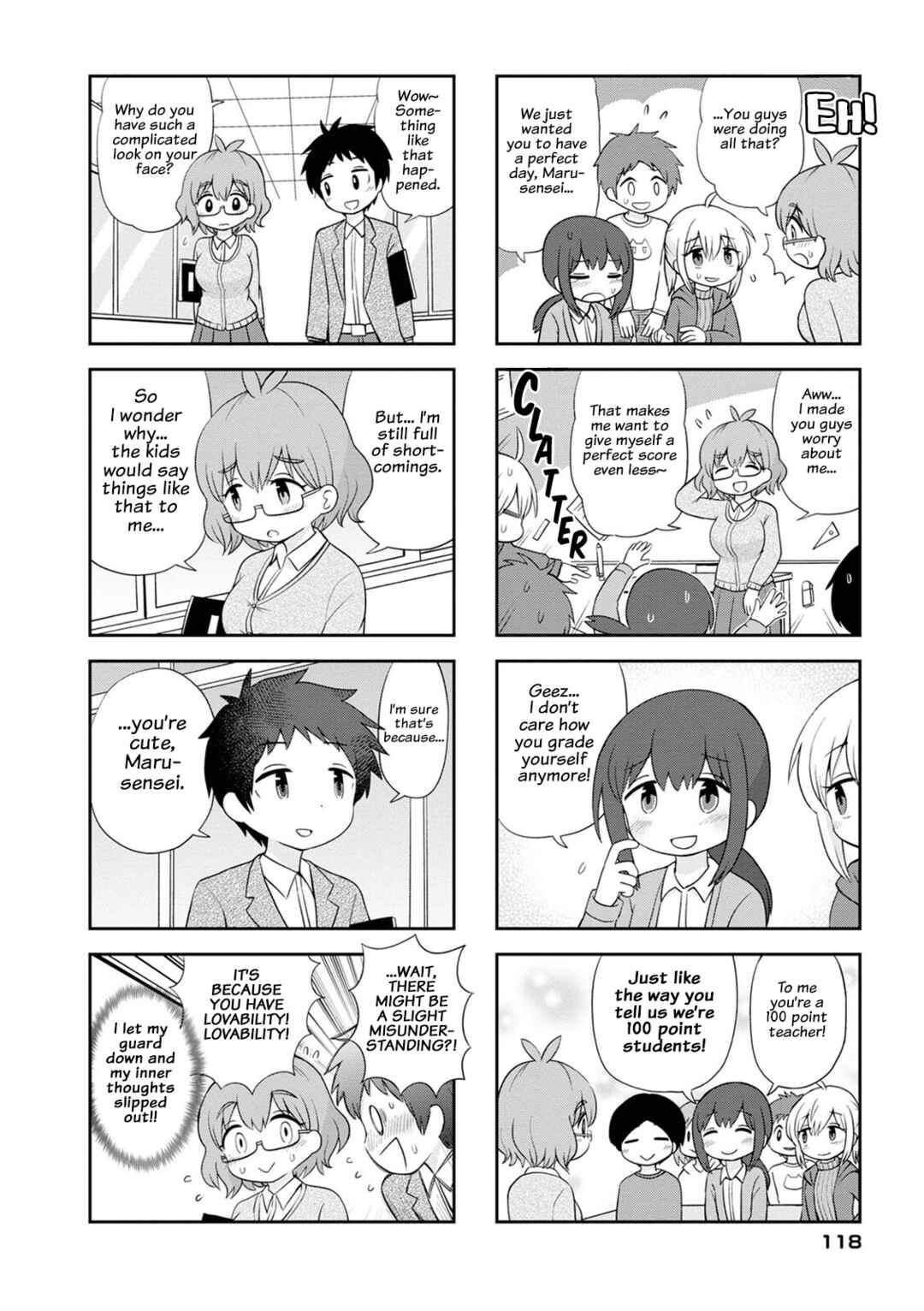 Maru-sensei's ** is cute. Chapter 14 - Page 6