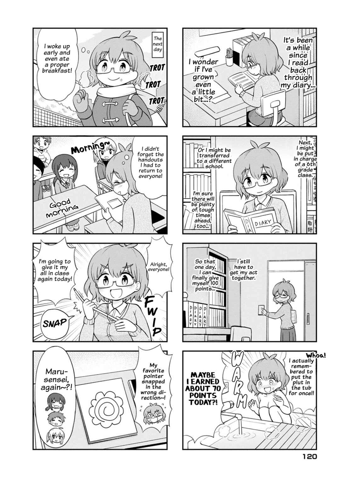 Maru-sensei's ** is cute. Chapter 14 - Page 8
