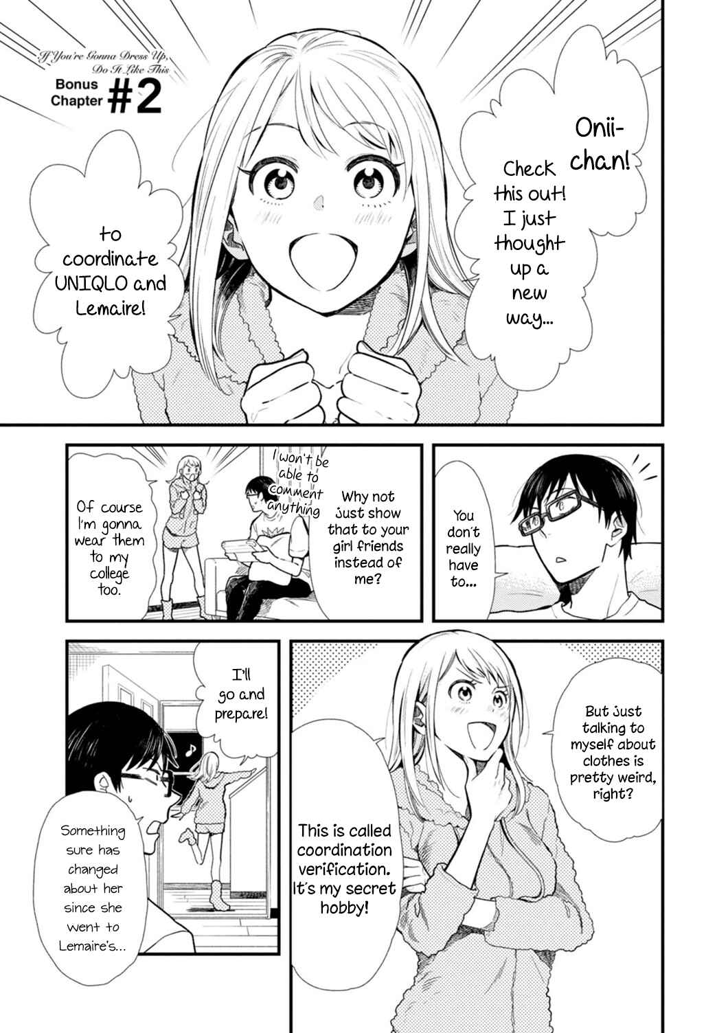 Fuku o Kiru nara Konna Fuu ni Chapter 16.2 - Page 1
