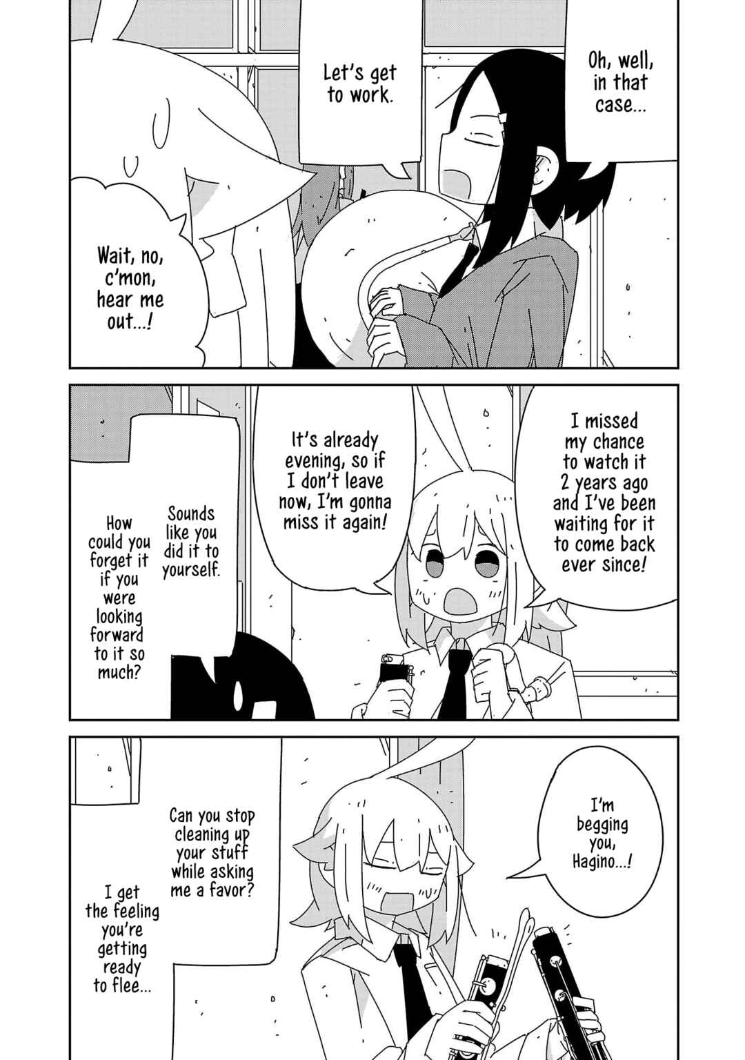 Hagino-san Wants to Quit the Wind Ensemble Chapter 32 - Page 3