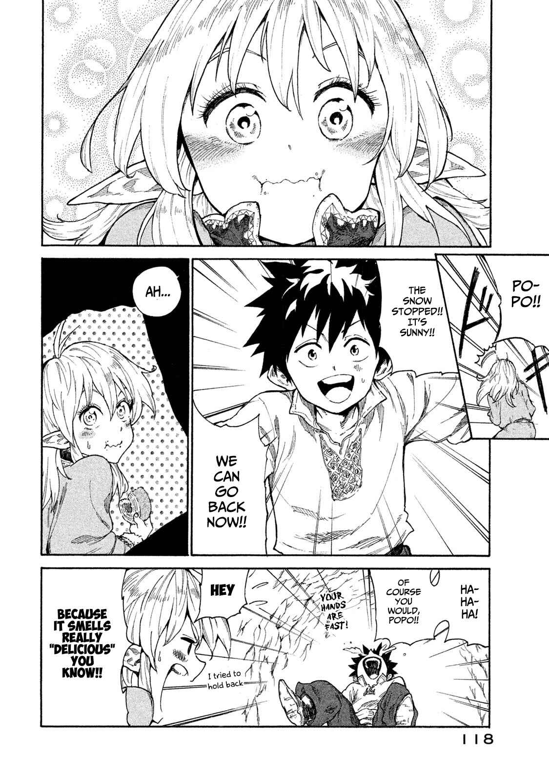 Mazumeshi Elf to Yuuboku gurashi Chapter 9 - Page 18