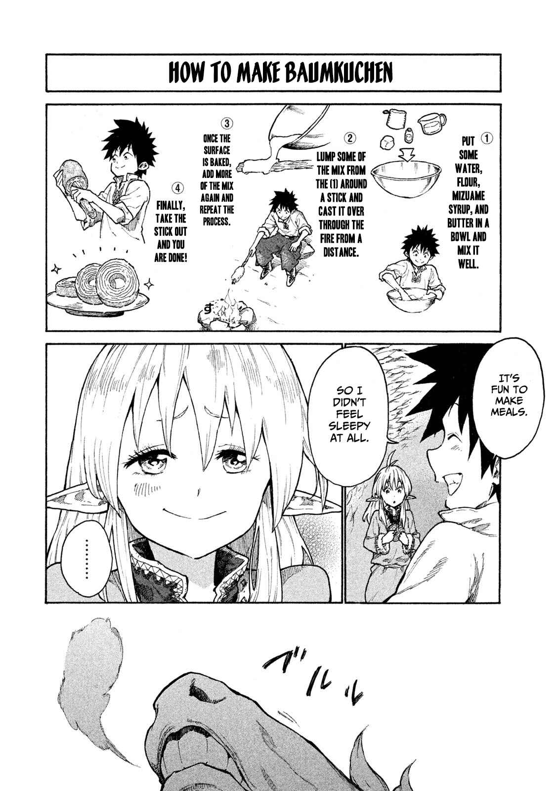 Mazumeshi Elf to Yuuboku gurashi Chapter 9 - Page 20