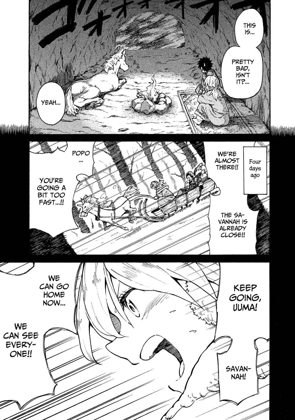 Mazumeshi Elf to Yuuboku gurashi Chapter 9 - Page 3