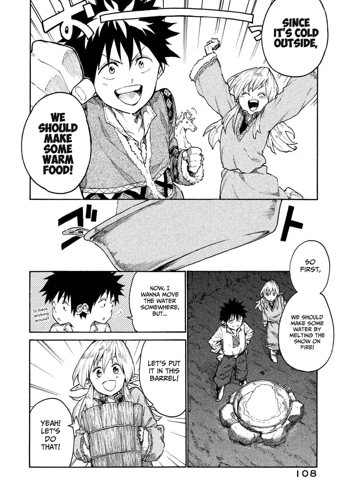 Mazumeshi Elf to Yuuboku gurashi Chapter 9 - Page 8