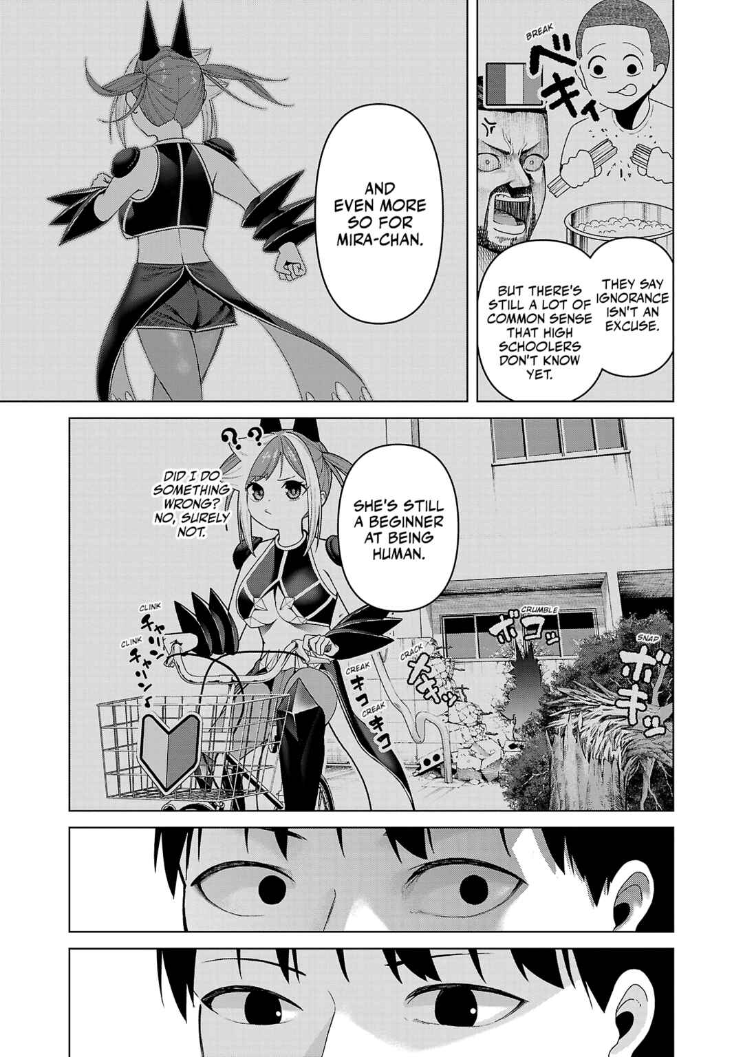 Kaijin Mira no Dai-2 Keitai ga Kawaisugiru Chapter 17 - Page 7
