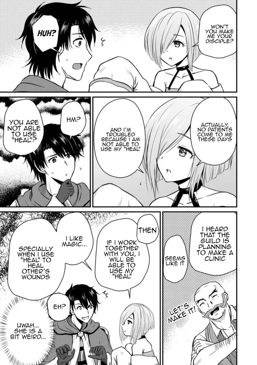 Ossan Teihen Chiyushi to Manamusume no Henkyou Life ~Chuunen Otoko ga Kaifuku Skill ni Kakusei Shite, Eiyuu e Nariagaru~ Chapter 18 - Page 9
