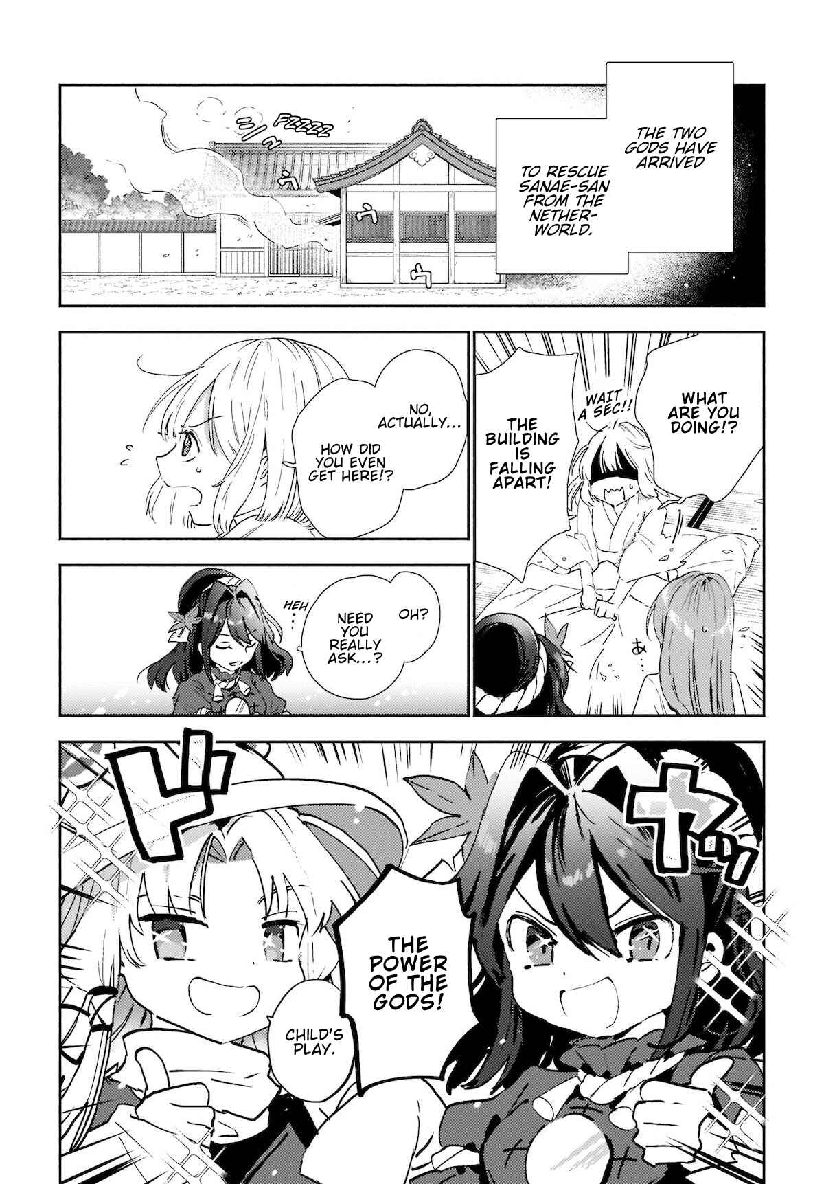 Touhou Project Niji Sousaku Series - Sanae-san wa Iedechuu! Chapter 8.2 - Page 2