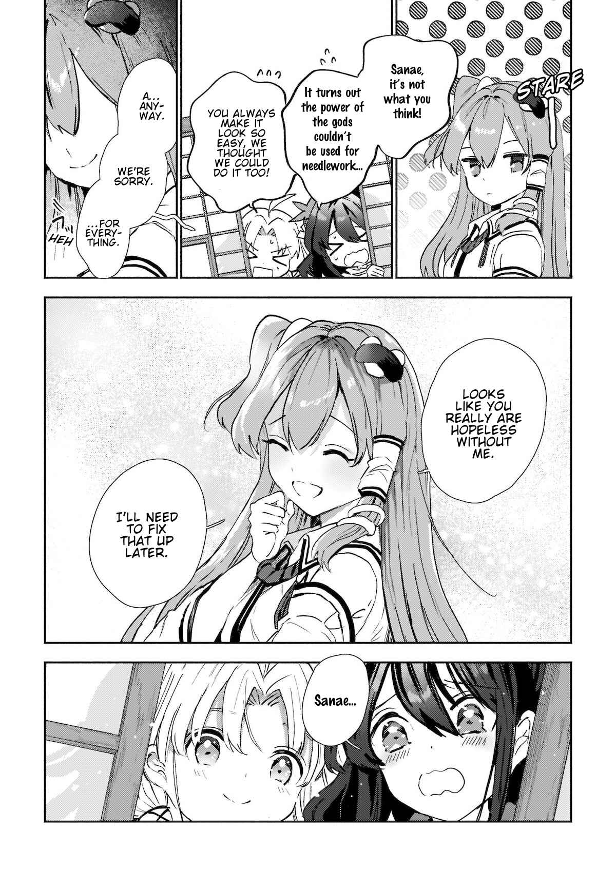 Touhou Project Niji Sousaku Series - Sanae-san wa Iedechuu! Chapter 8.2 - Page 6