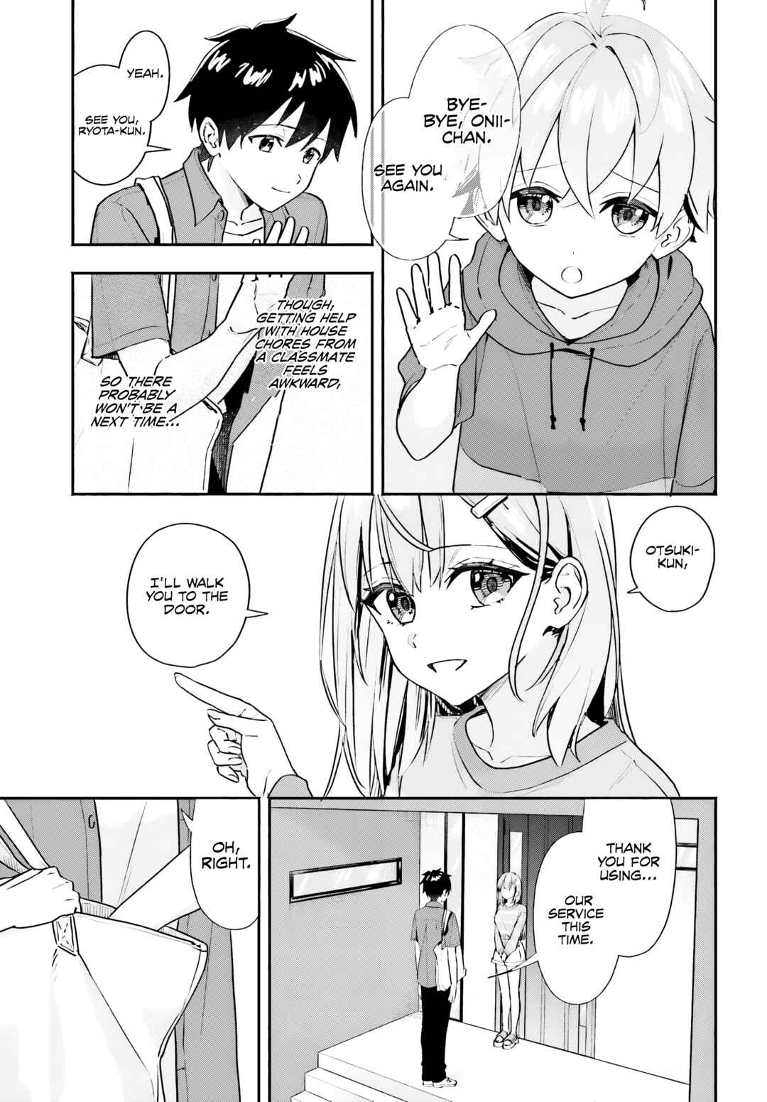 Kaji Daikou no Arubaito wo Hajimetara Gakuen Ichi no Bishoujo no Kazoku ni Kiniirarechaimashita. Chapter 2 - Page 20