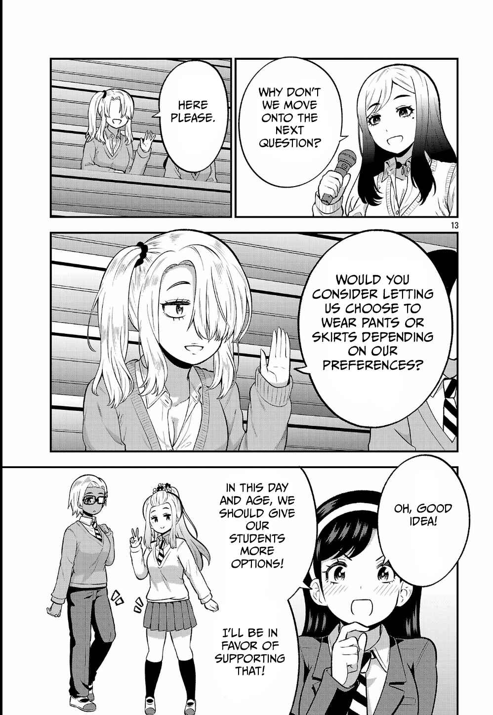 Yankee JK Kuzuhana-chan - Another Side of Heroine Chapter 15 - Page 13