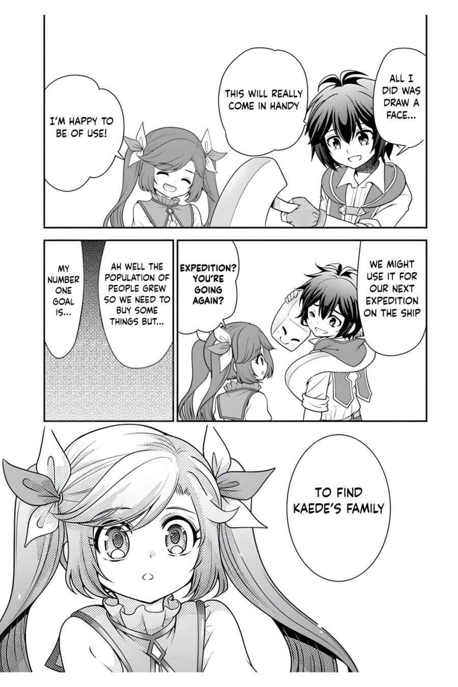 Tenohira Kaitaku Mura de Isekai Kenkokuki ~Fueteku Yome-tachi to Nonbiri Mujintou Life~ Chapter 36 - Page 28