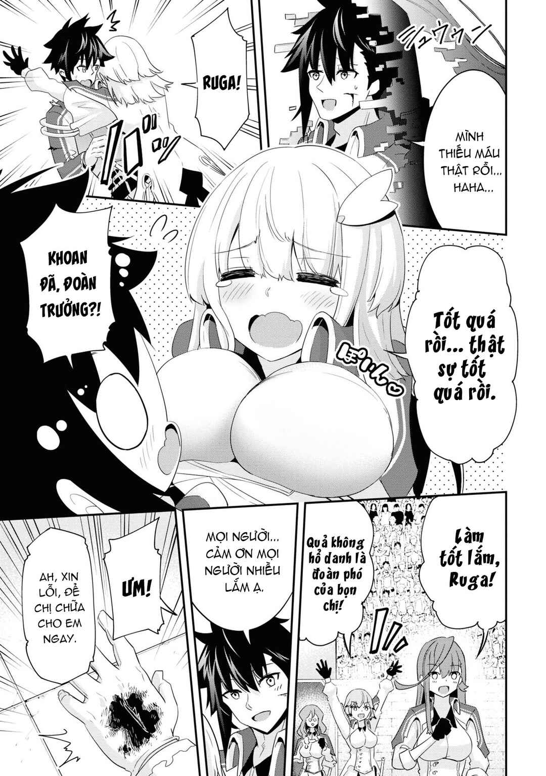 Seikishi ni Natta kedo Danchou no Oppai ga Sugosugite Kokoro ga Kiyomerarenai Chapter 10 - Page 11