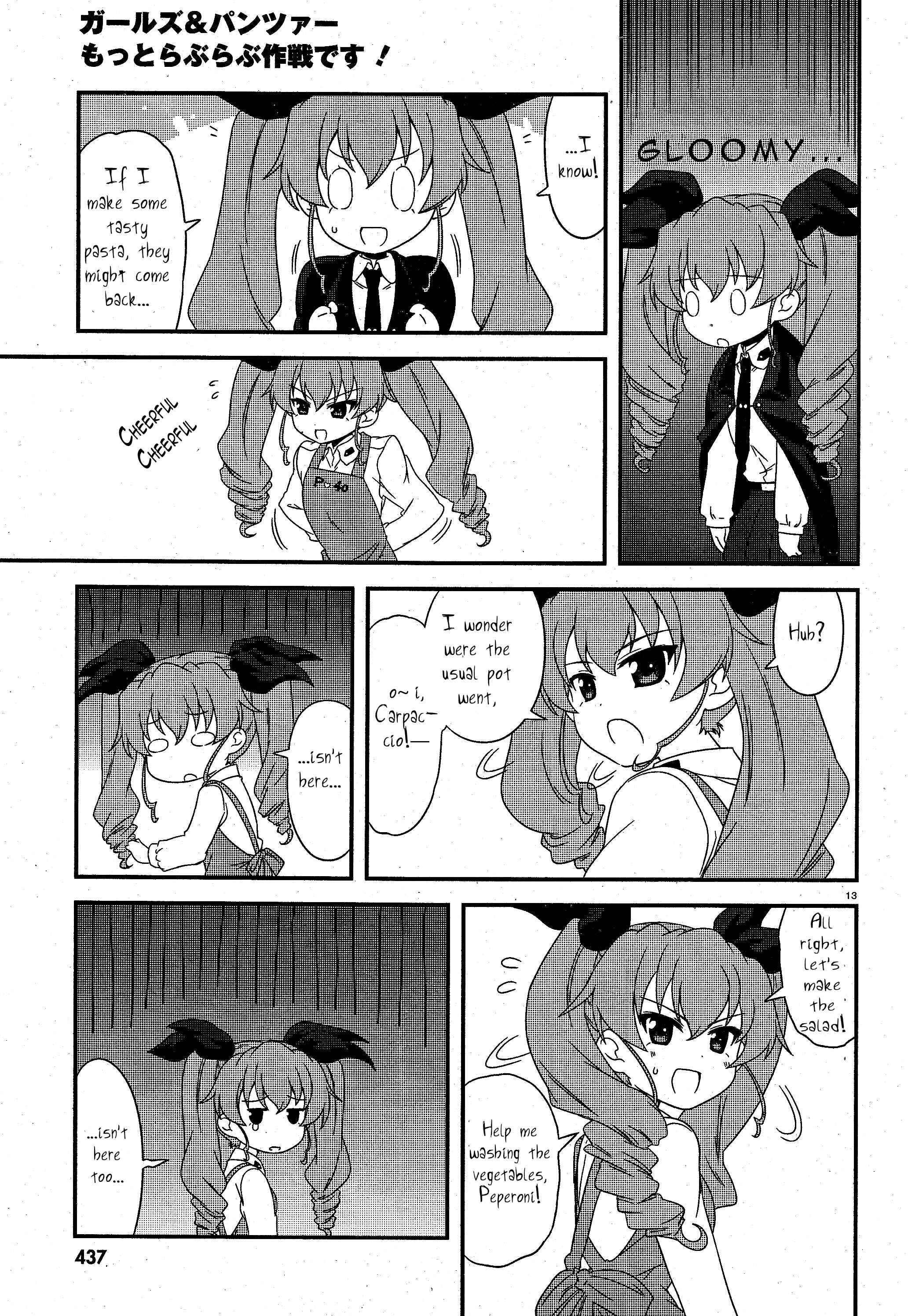 GIRLS und PANZER - Motto Love Love Sakusen desu! Chapter 16 - Page 13