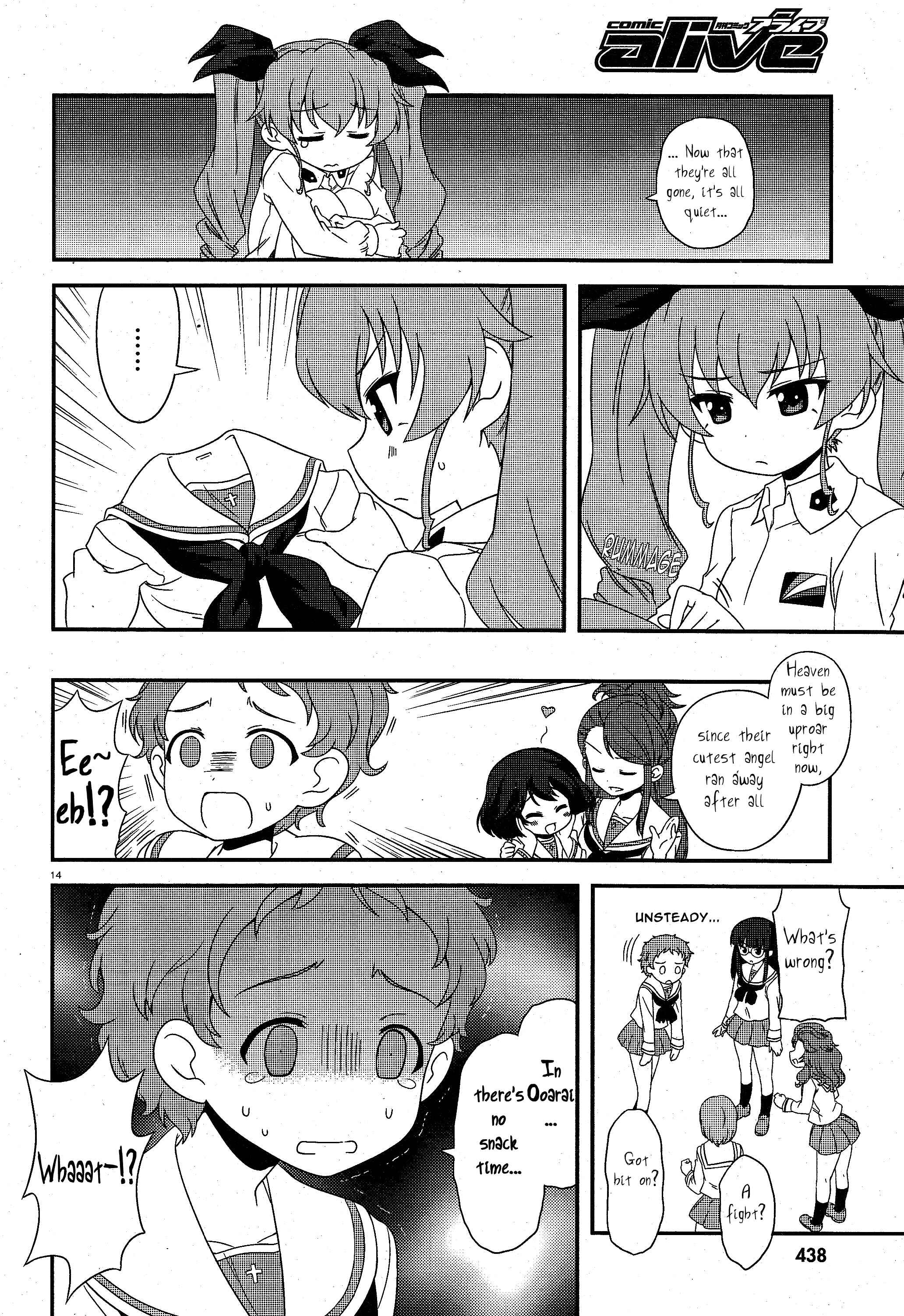 GIRLS und PANZER - Motto Love Love Sakusen desu! Chapter 16 - Page 14