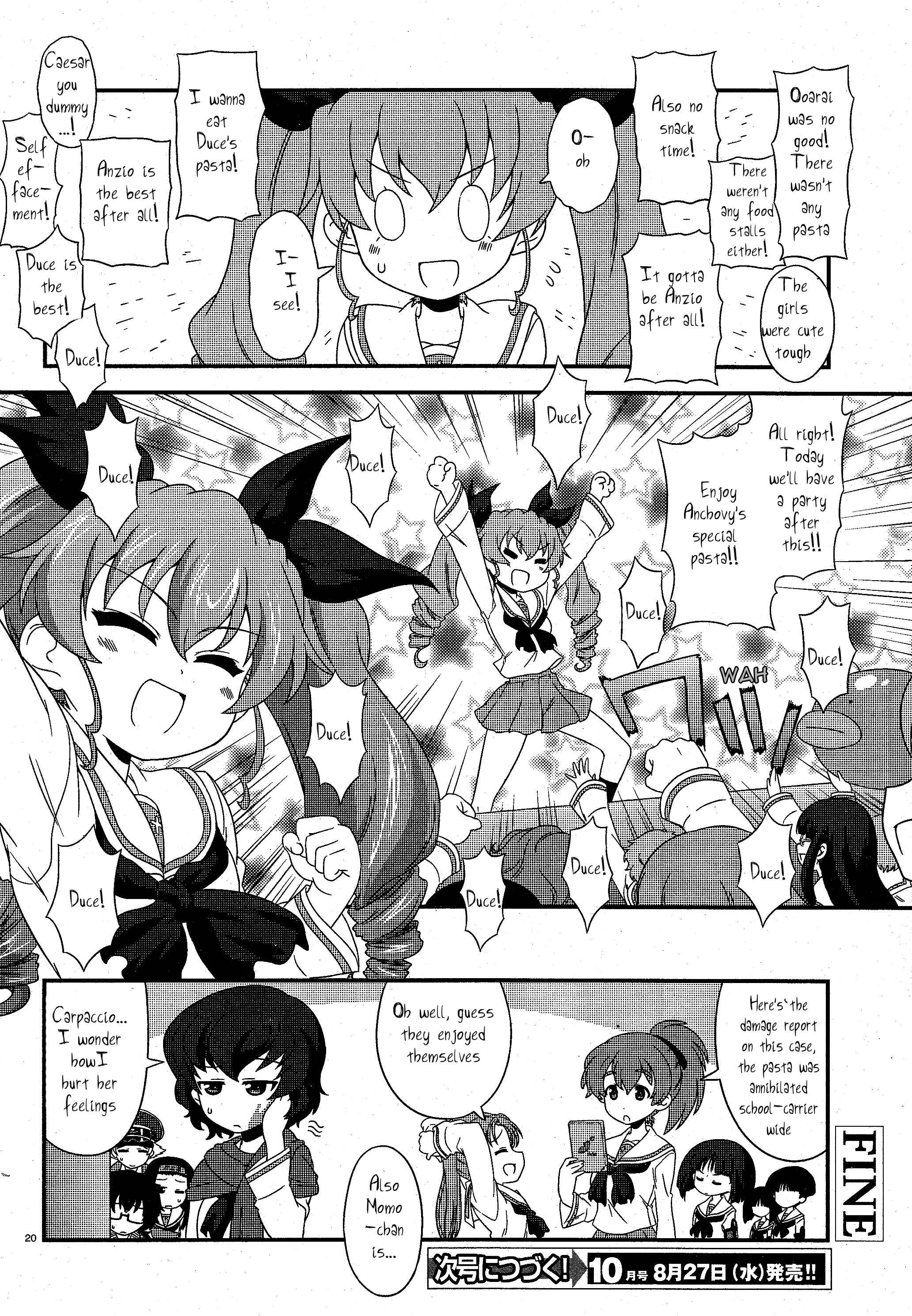 GIRLS und PANZER - Motto Love Love Sakusen desu! Chapter 16 - Page 20