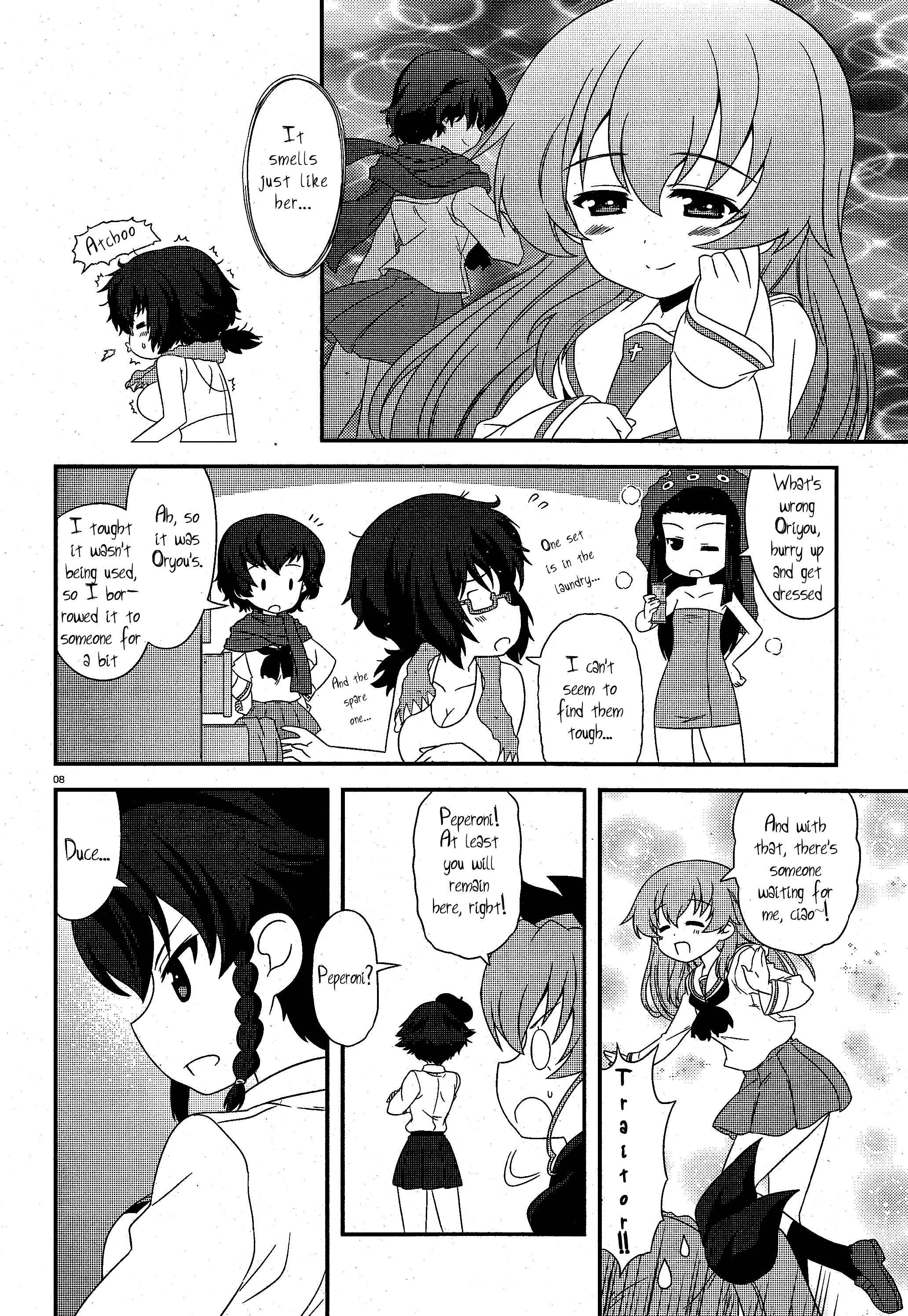 GIRLS und PANZER - Motto Love Love Sakusen desu! Chapter 16 - Page 8
