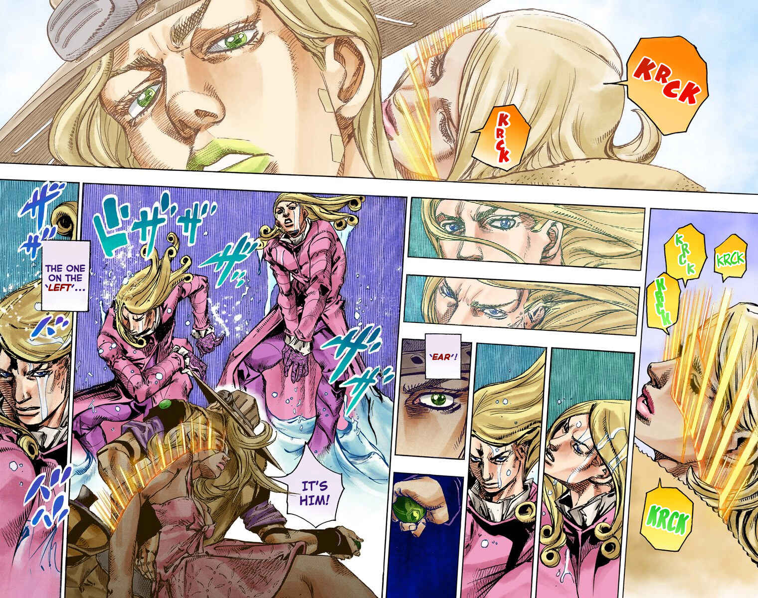 JoJo no Kimyou na Bouken: Part 7 - Steel Ball Run Color-ban Chapter 83 - Page 14