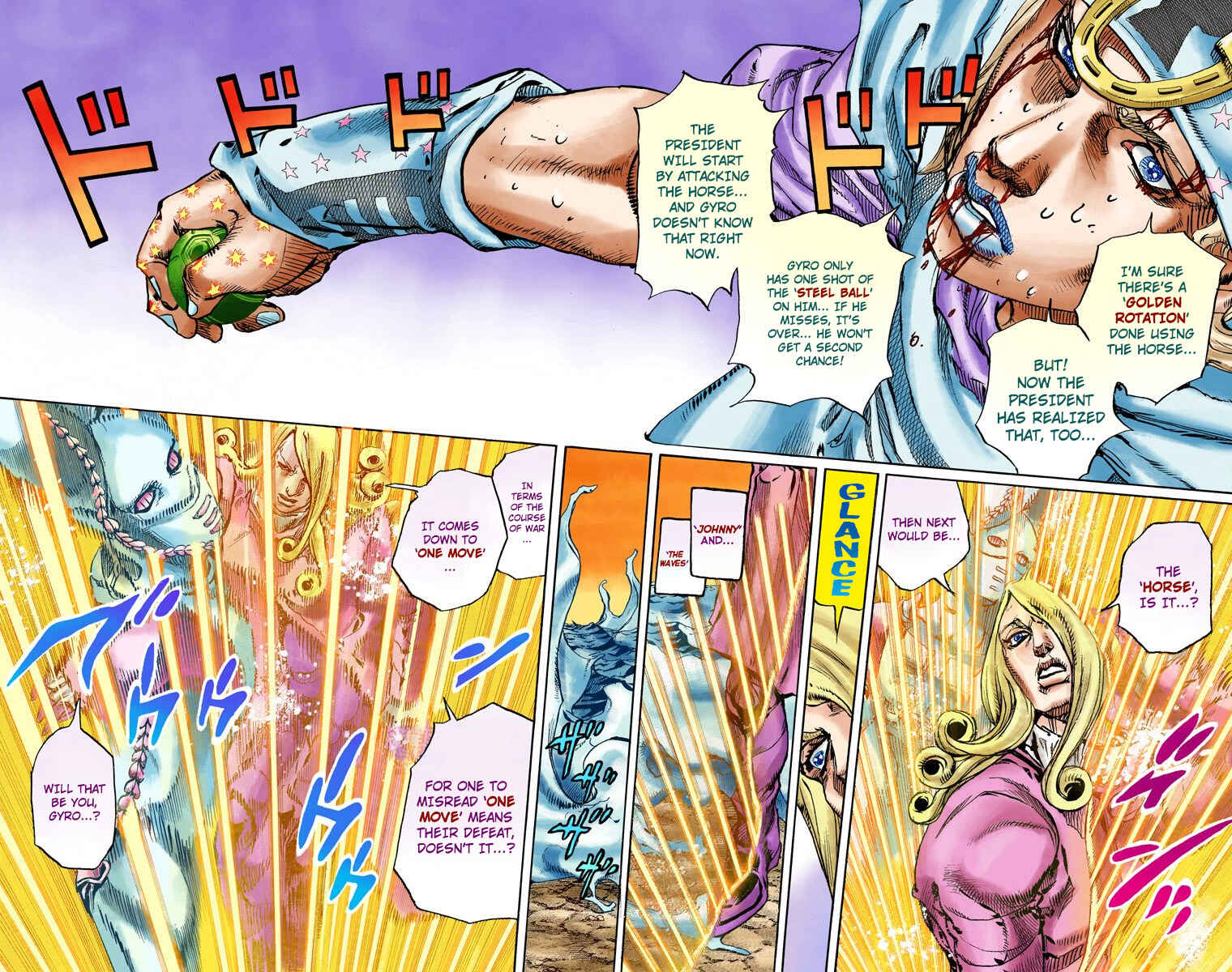 JoJo no Kimyou na Bouken: Part 7 - Steel Ball Run Color-ban Chapter 83 - Page 4