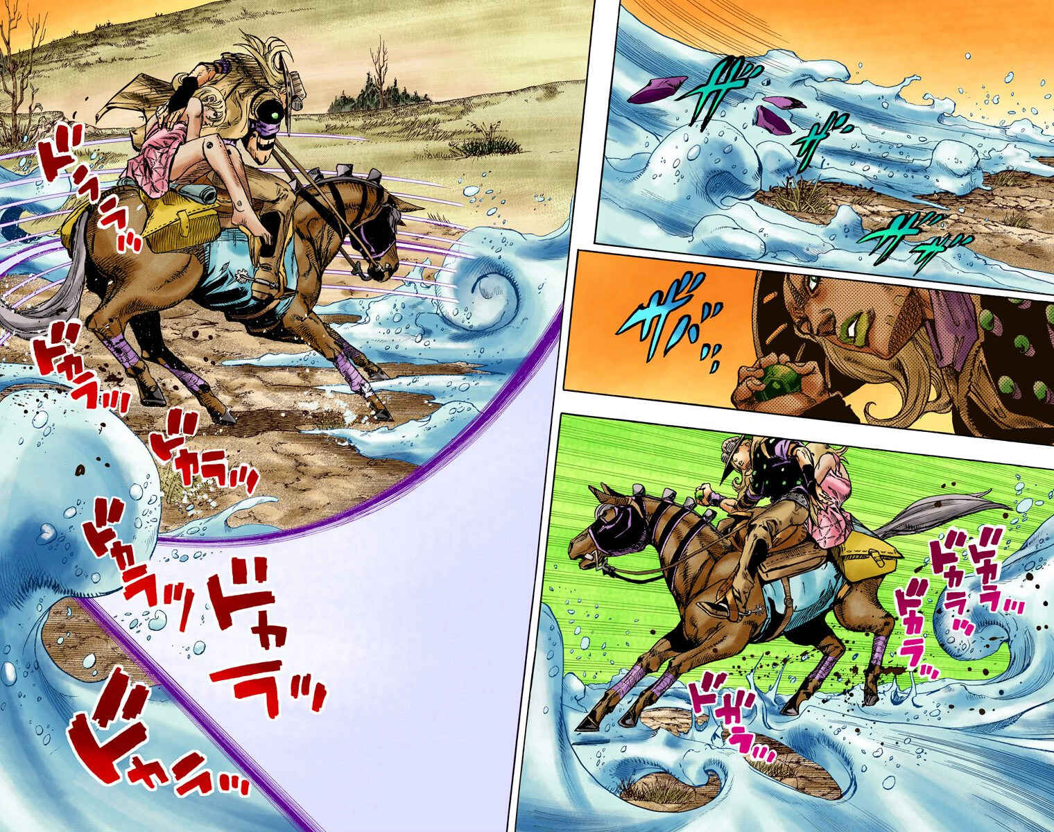 JoJo no Kimyou na Bouken: Part 7 - Steel Ball Run Color-ban Chapter 83 - Page 7