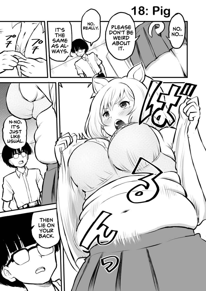 Higawari Shippo no Ozaki-chan Chapter 18 - Page 1