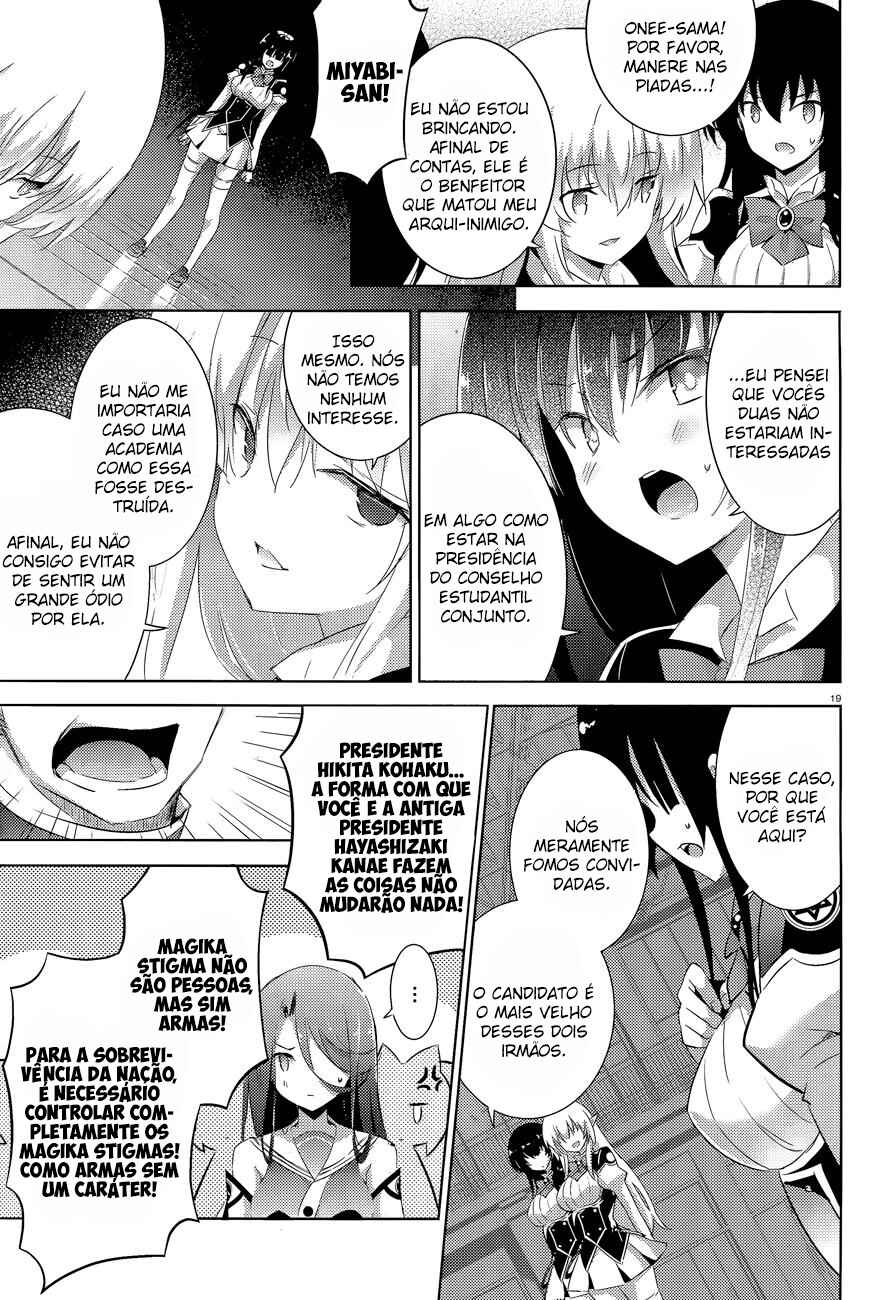 Magika no Kenshi to Shoukan Maou Chapter 42 - Page 21