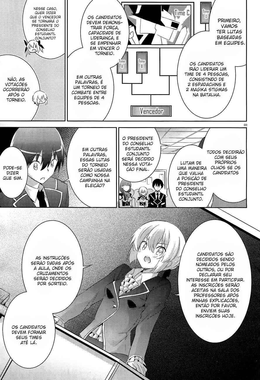 Magika no Kenshi to Shoukan Maou Chapter 42 - Page 5